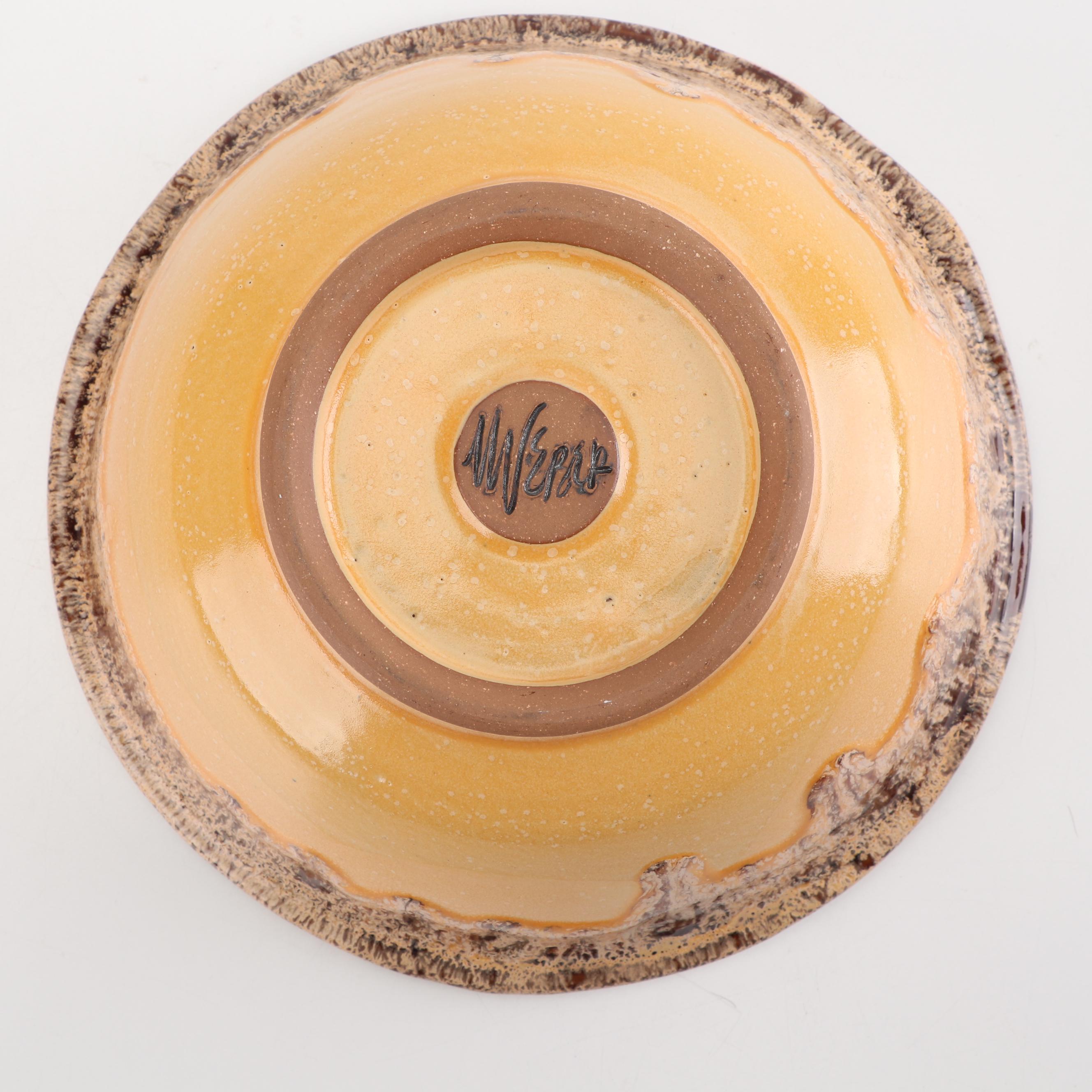 Mary Weber Hand Thrown Stoneware Mugs and Bowls