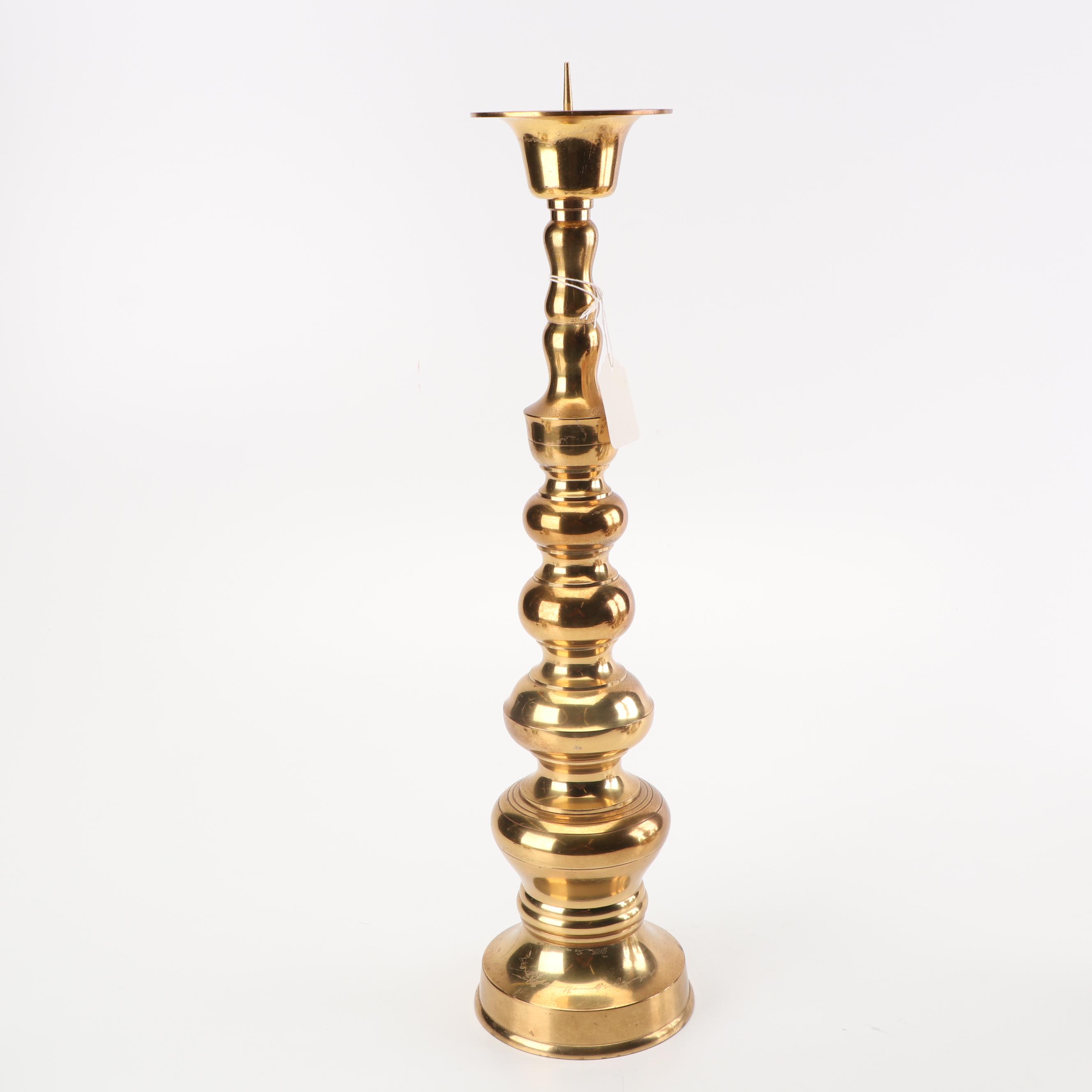 Brass Candlesticks and Candle Holders
