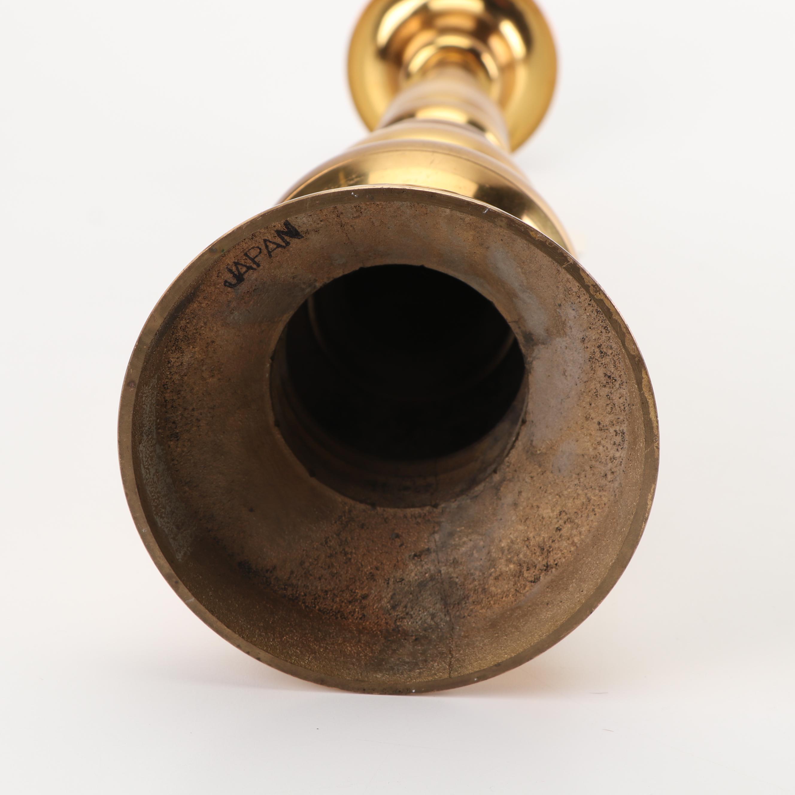 Brass Candlesticks and Candle Holders