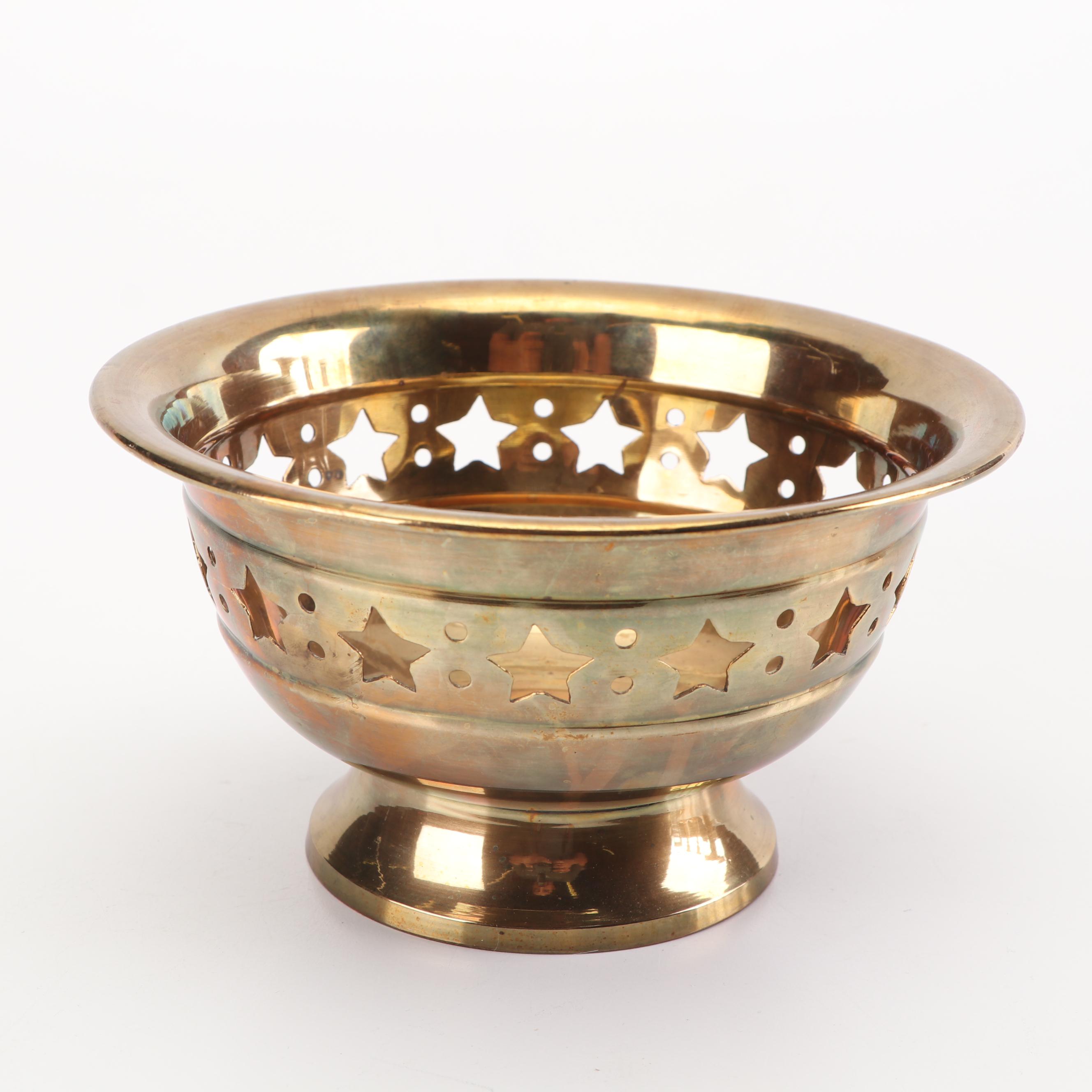 Brass Candlesticks and Candle Holders