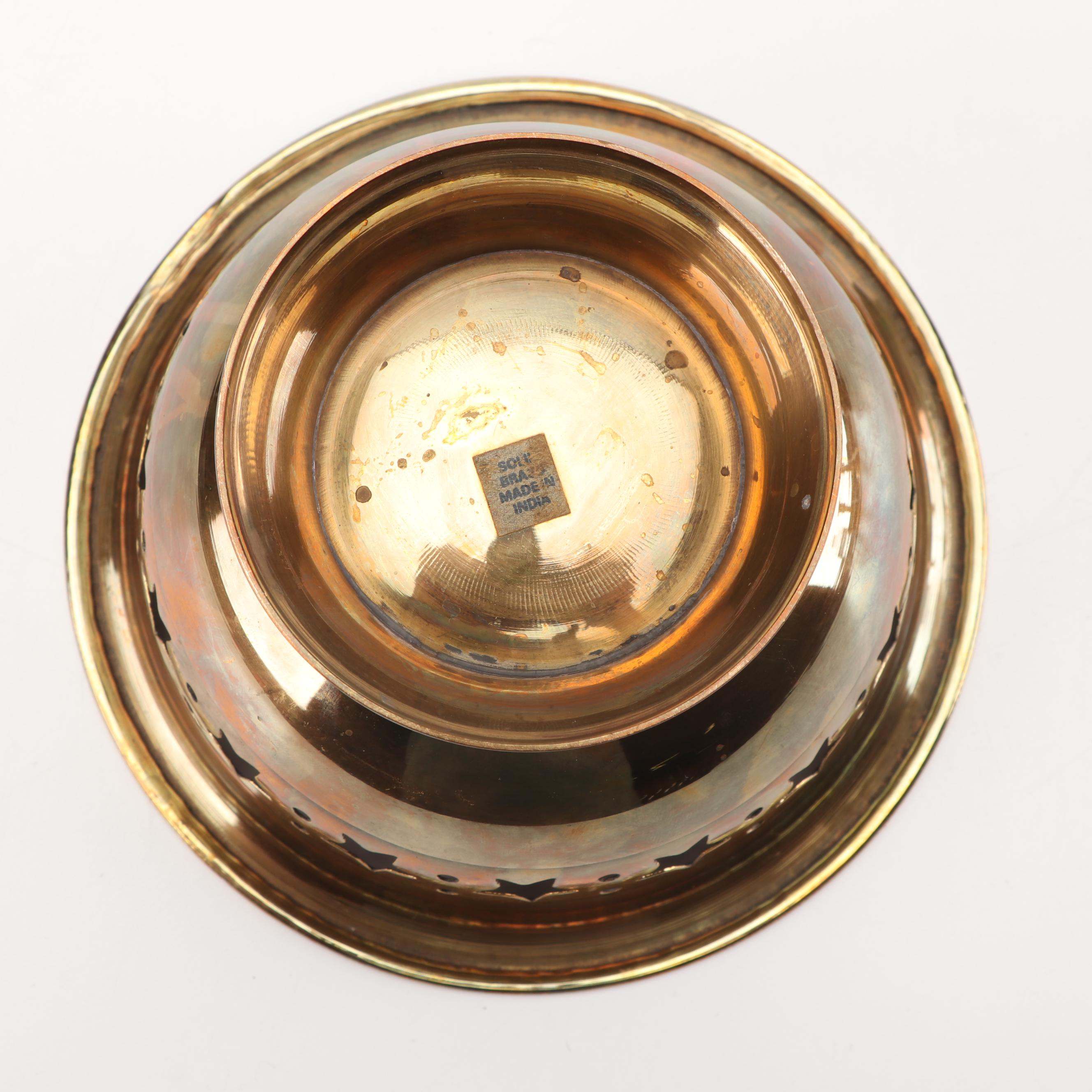 Brass Candlesticks and Candle Holders