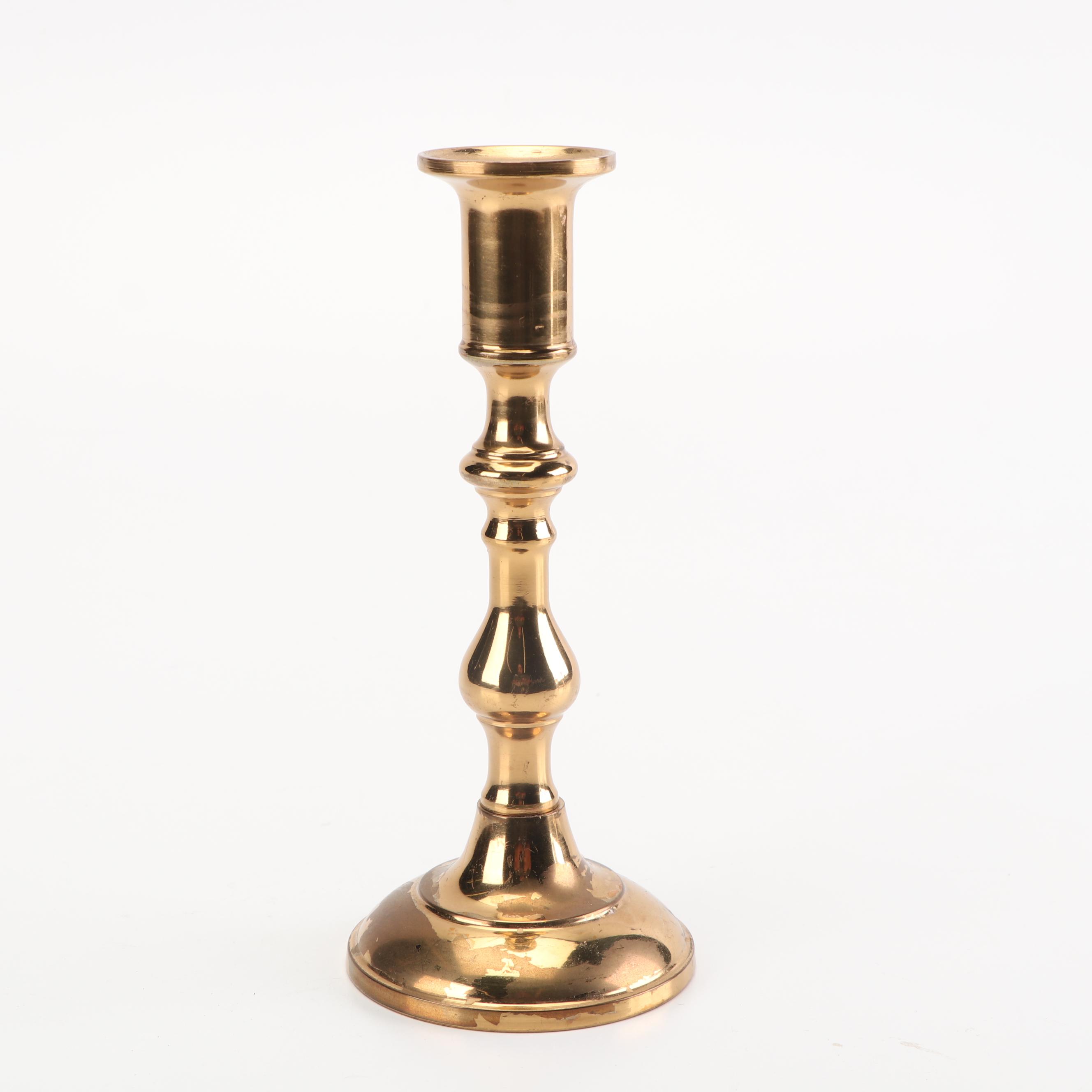 Brass Candlesticks and Candle Holders