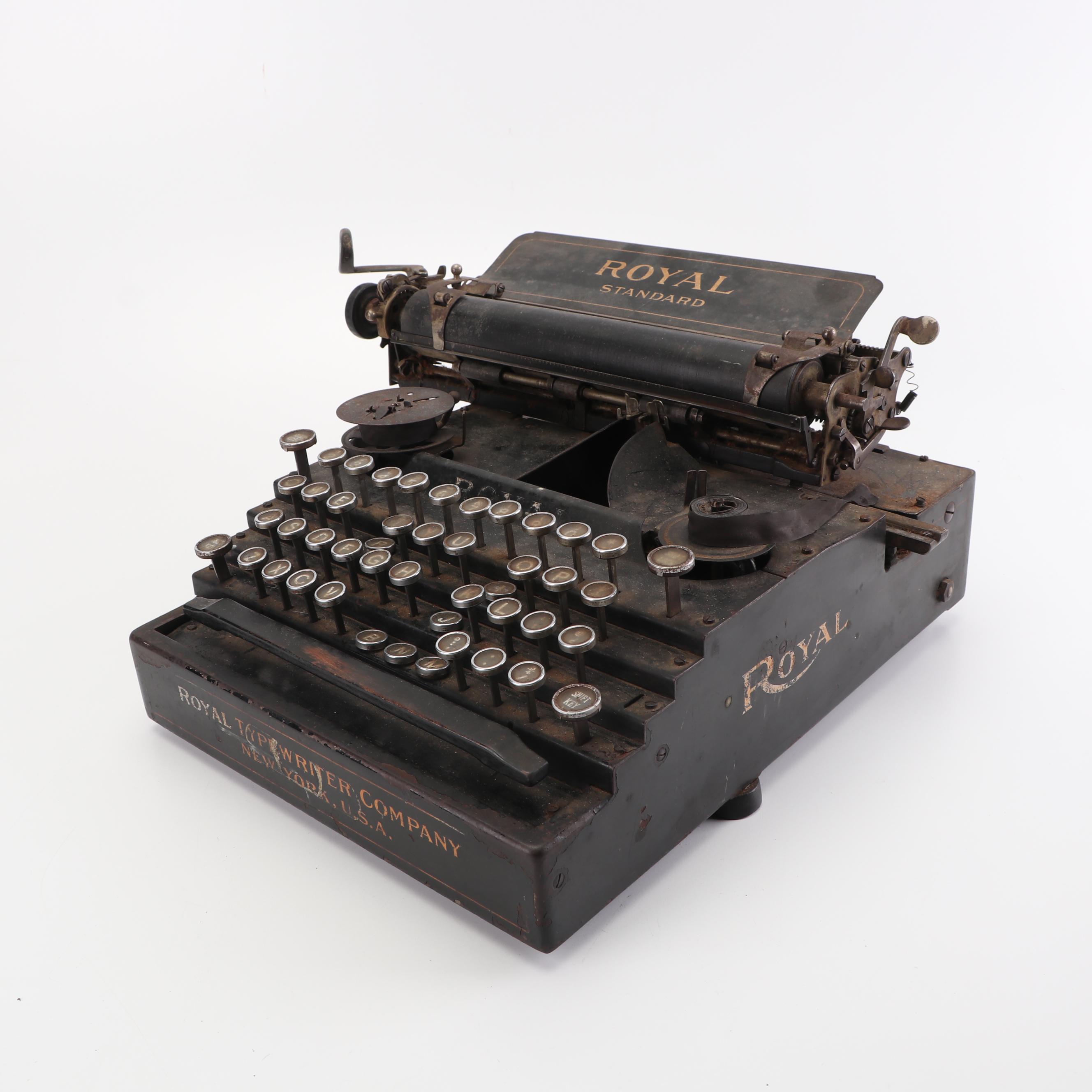 Royal Standard Typewriter, Early 20th Century