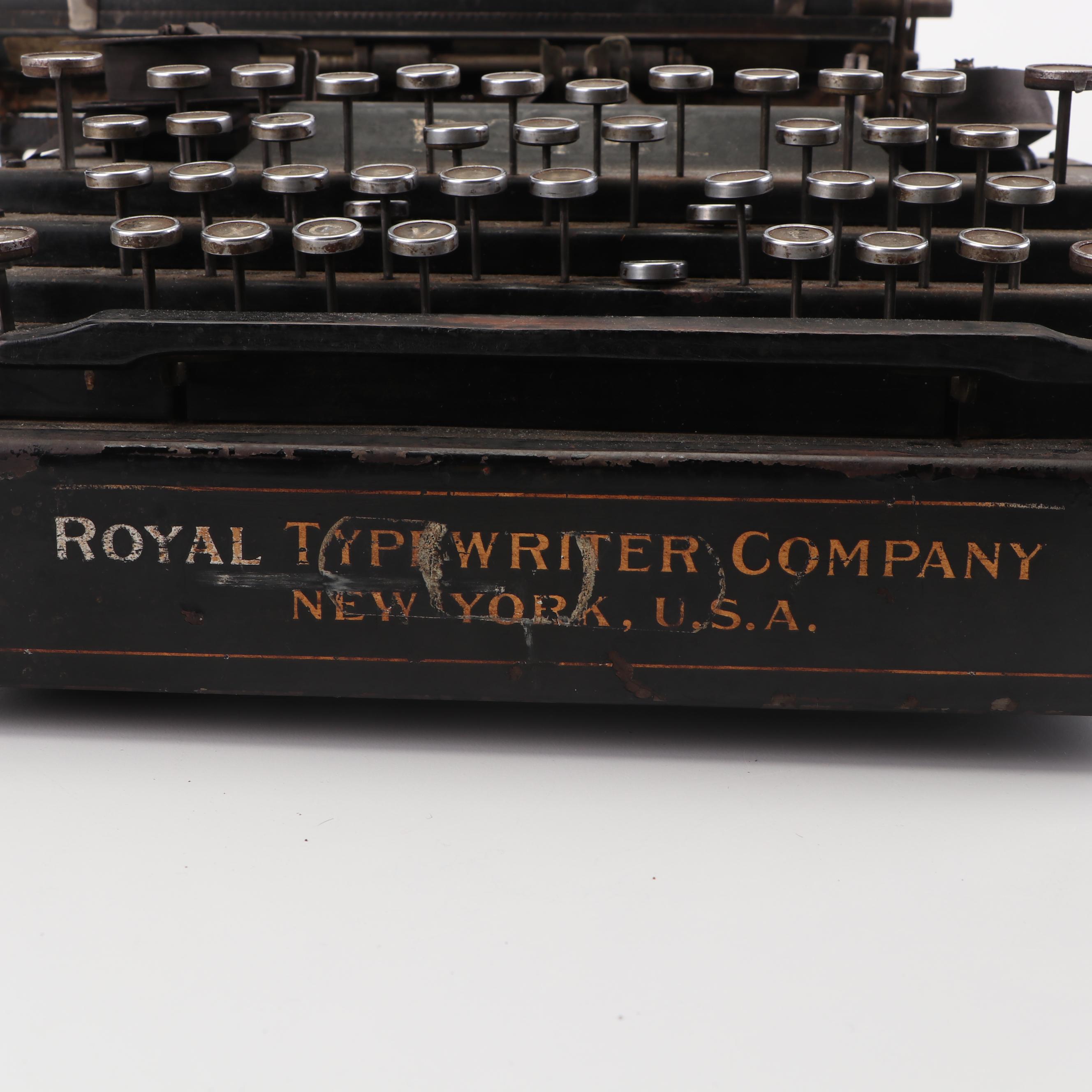 Royal Standard Typewriter, Early 20th Century