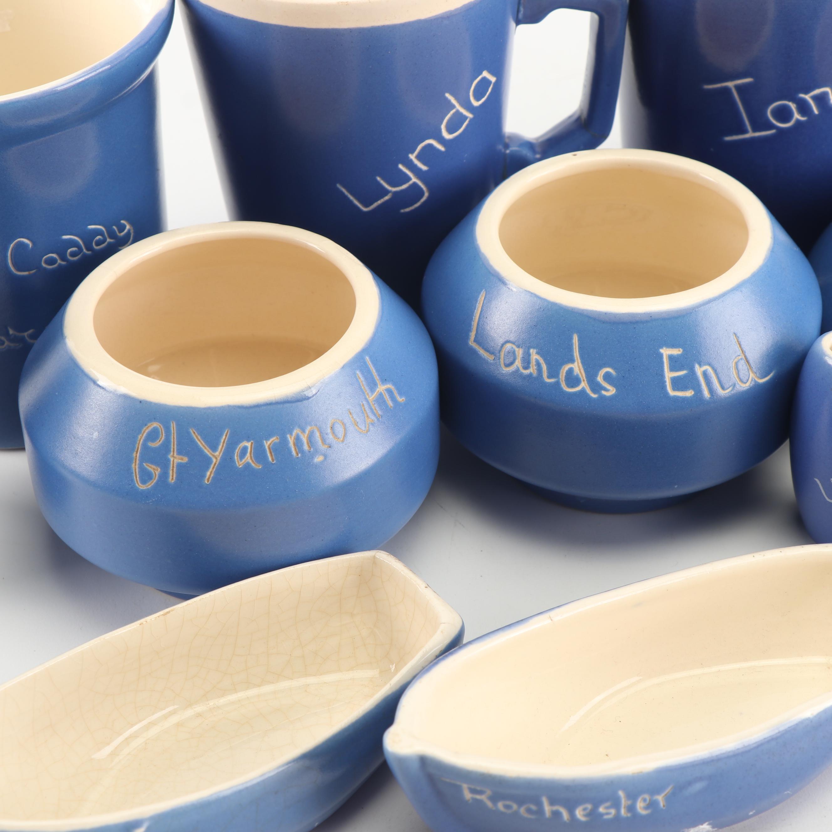 Foster's Studio Pottery Company, Cornwall Dinnerware