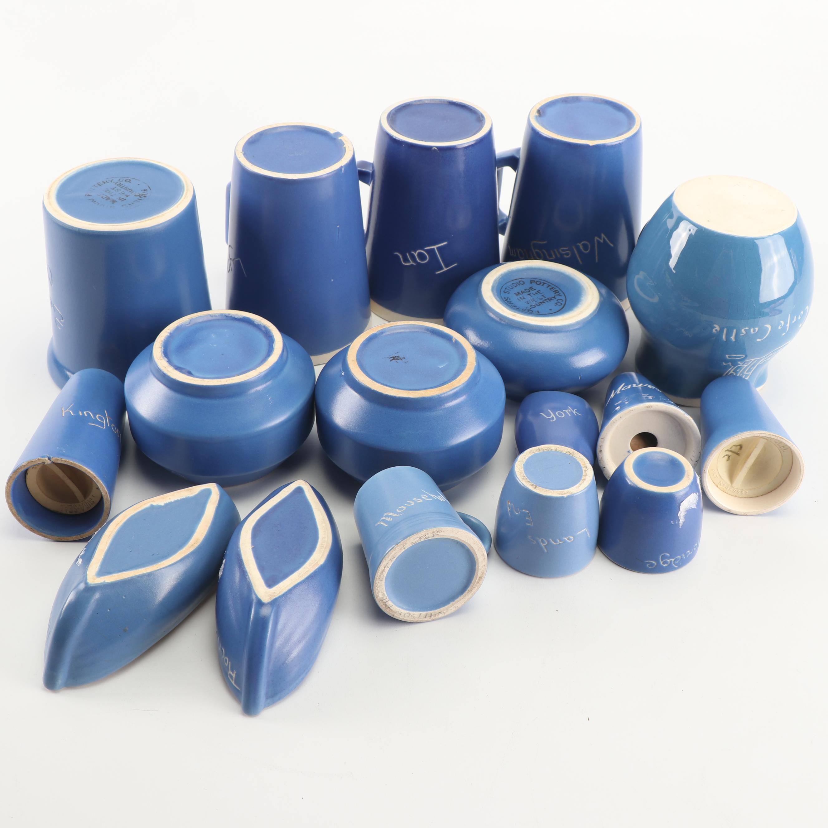 Foster's Studio Pottery Company, Cornwall Dinnerware