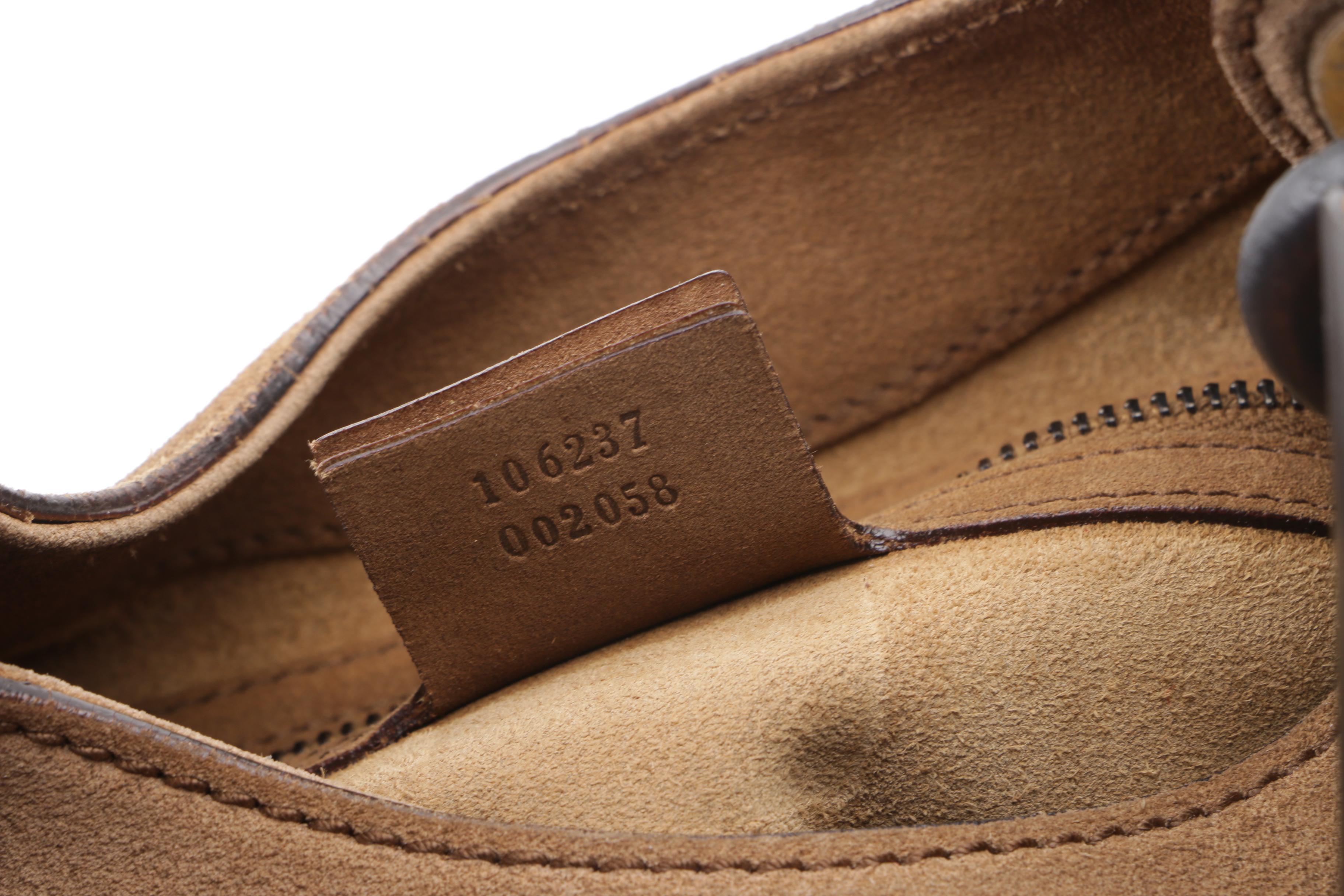 Gucci Brown Suede Whipstitch Wood Handle Hobo Bag