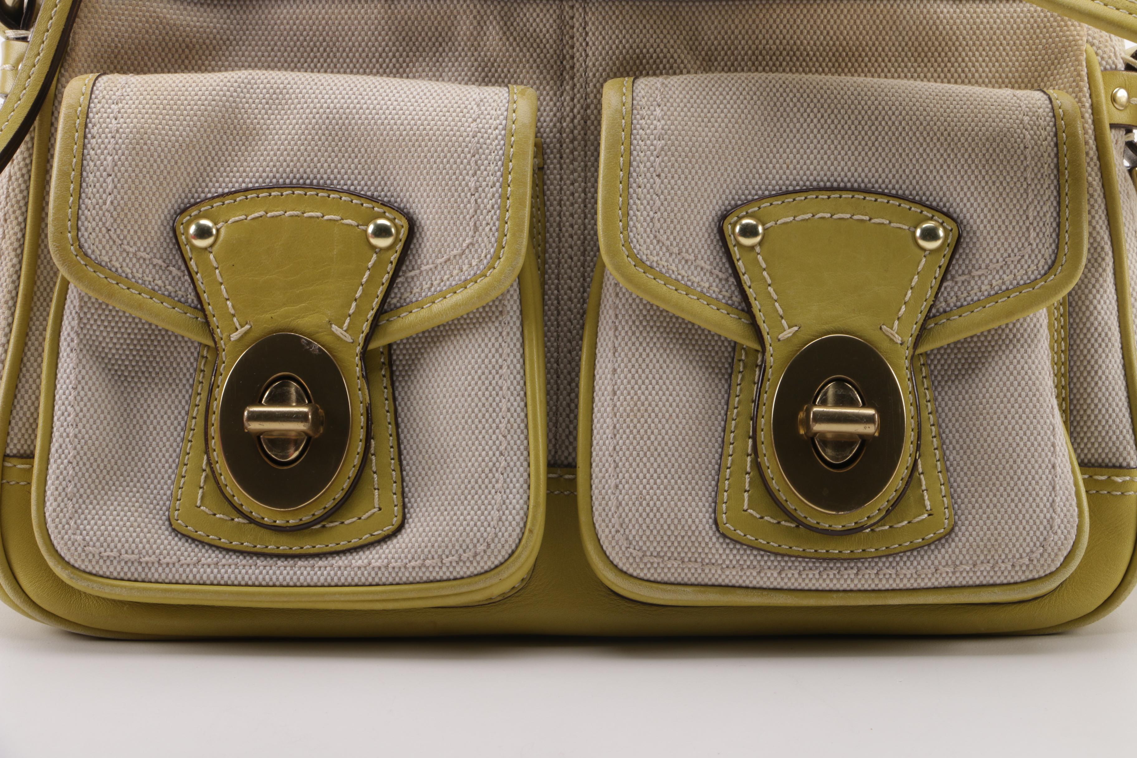 Coach Legacy Satchel and Marc by Marc Jacobs Workwear Tote