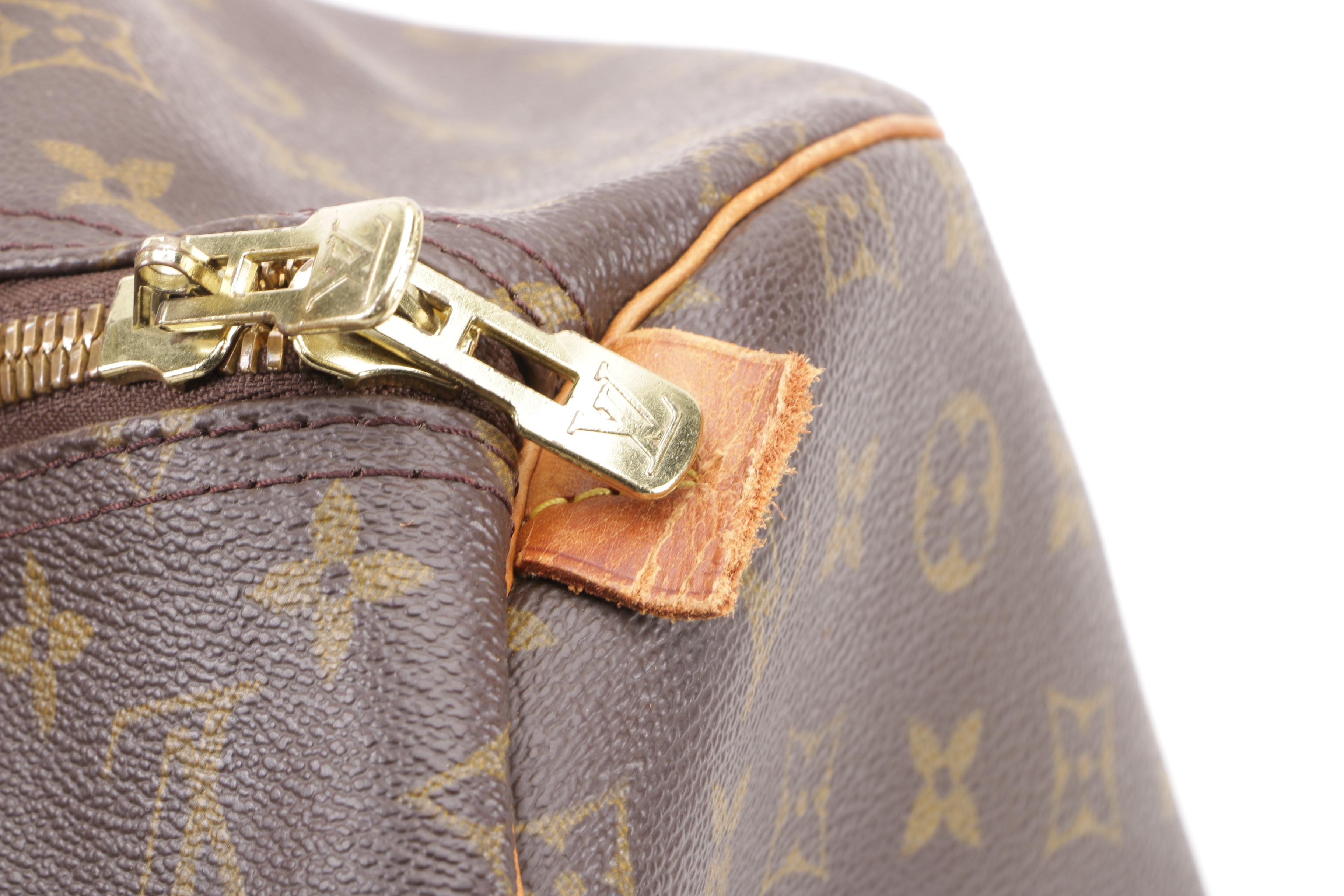 1995 Vintage Louis Vuitton Paris Monogram Canvas Keepall Duffle