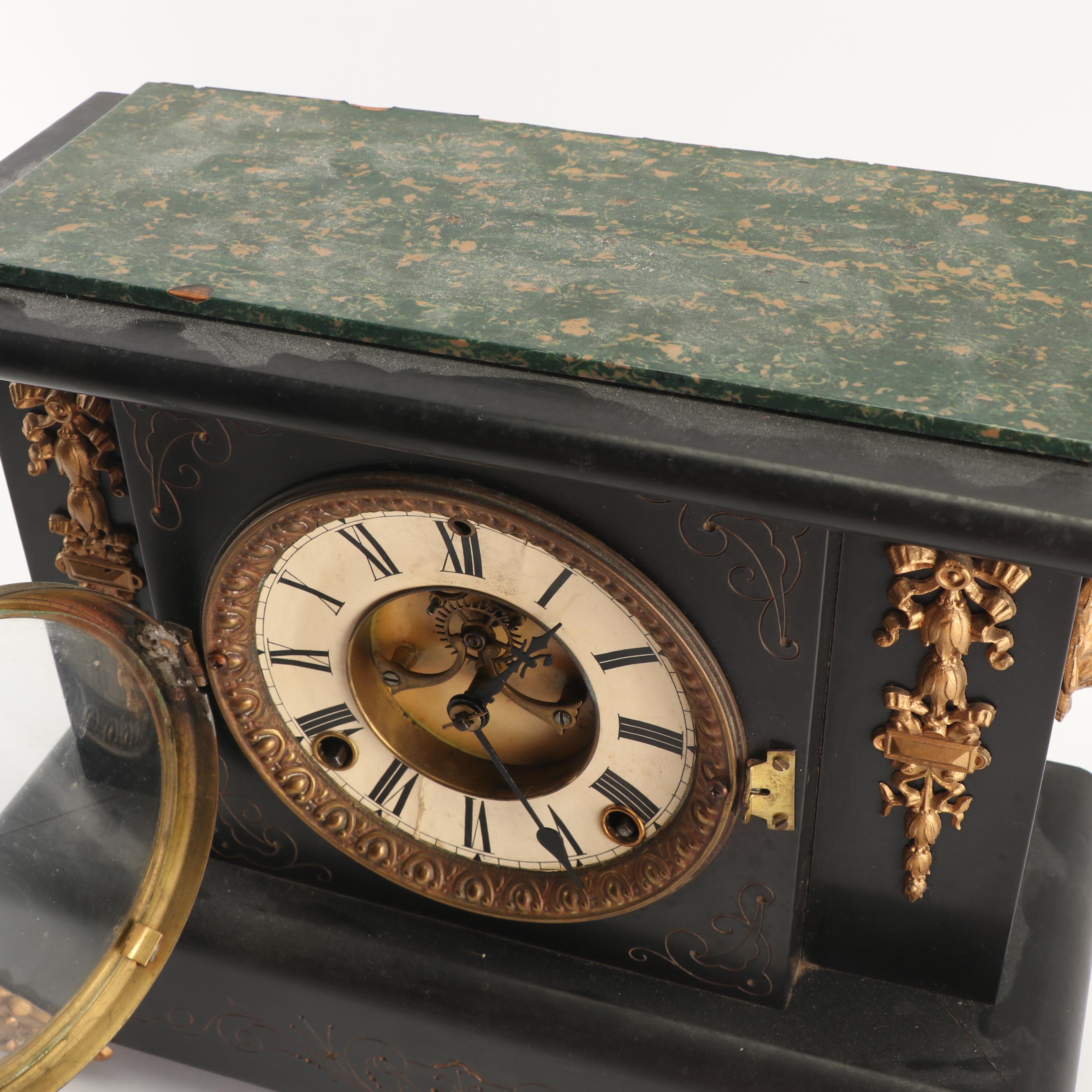 Wm. L Gilbert Clock Co. Mantel Clock, Circa 1880's