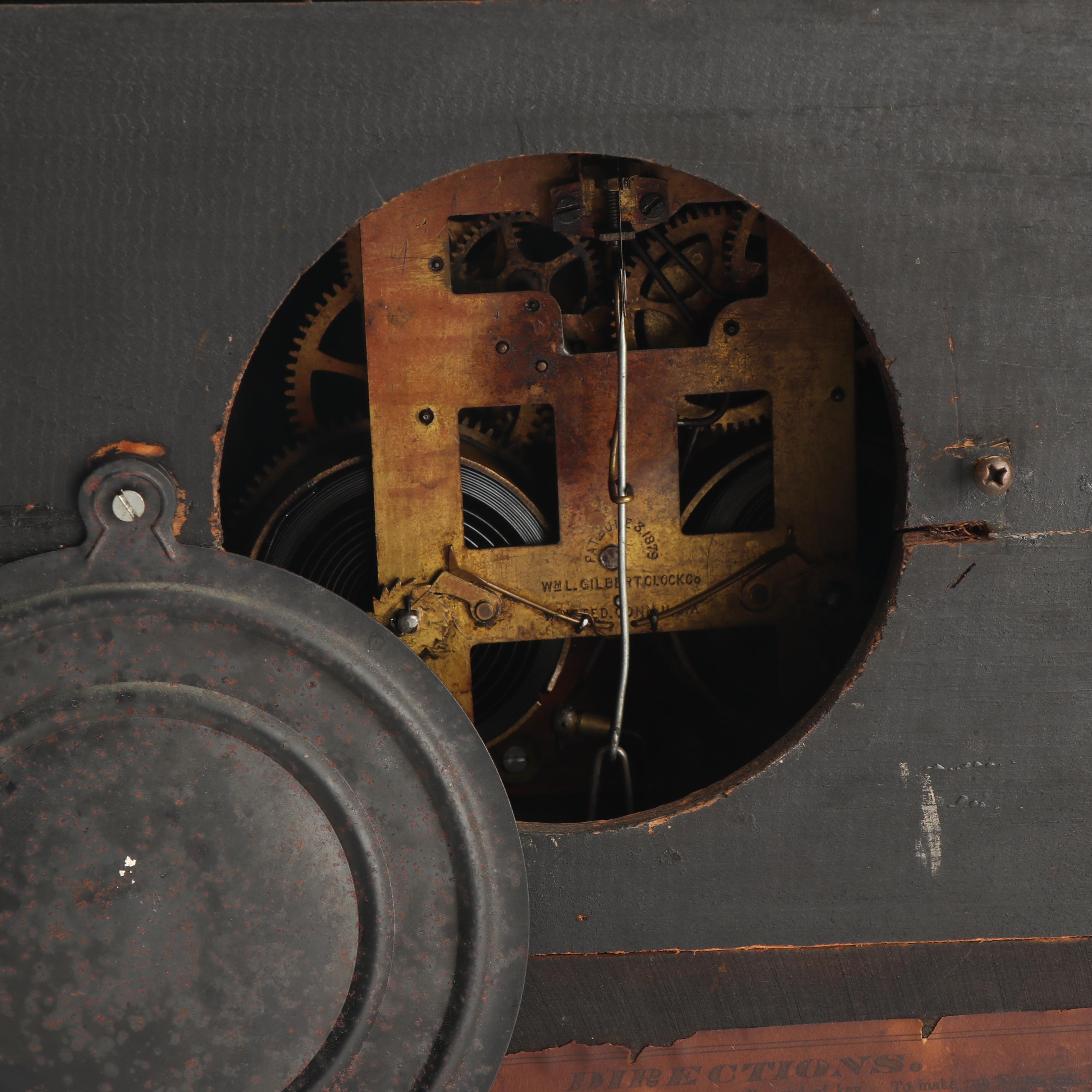 Wm. L Gilbert Clock Co. Mantel Clock, Circa 1880's