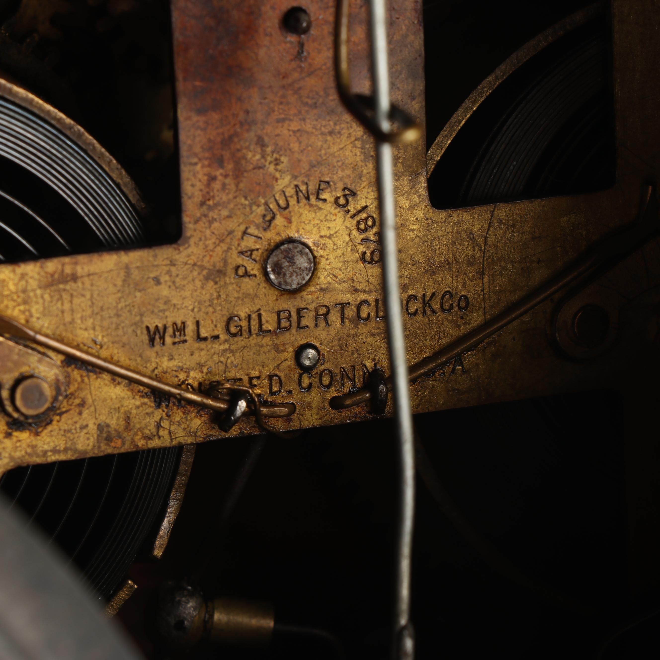 Wm. L Gilbert Clock Co. Mantel Clock, Circa 1880's