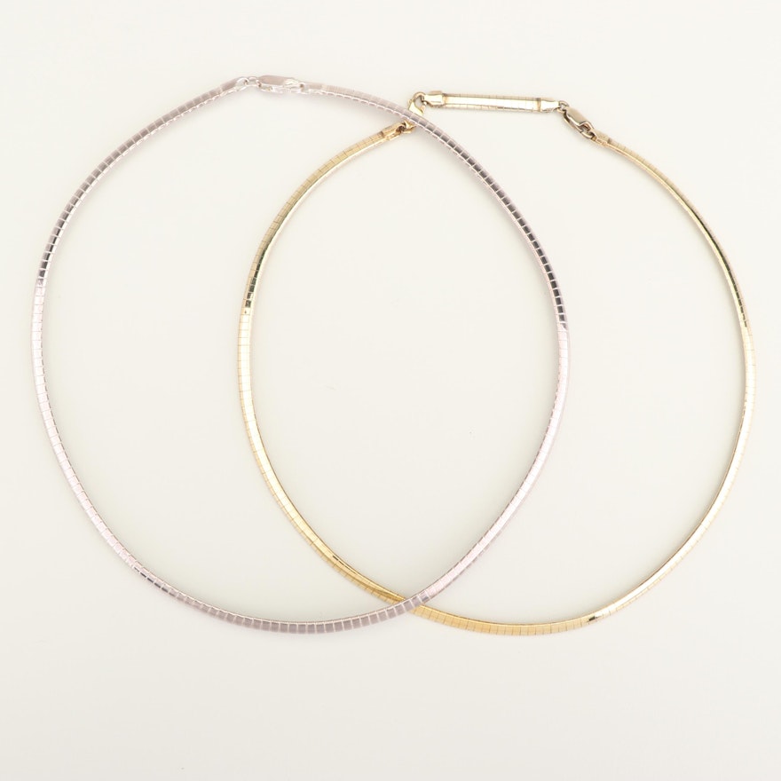Milor Sterling Silver Chokers