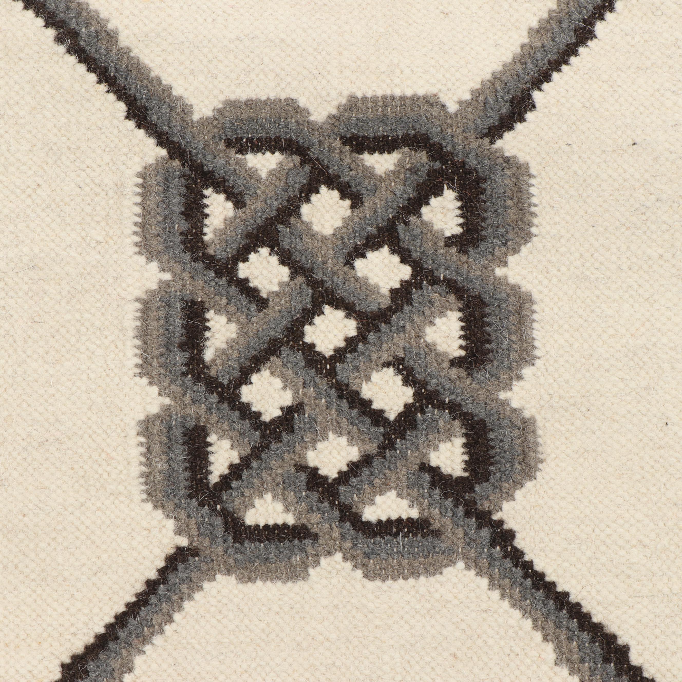 Handwoven Indian Surya "Frontier" Wool Runner