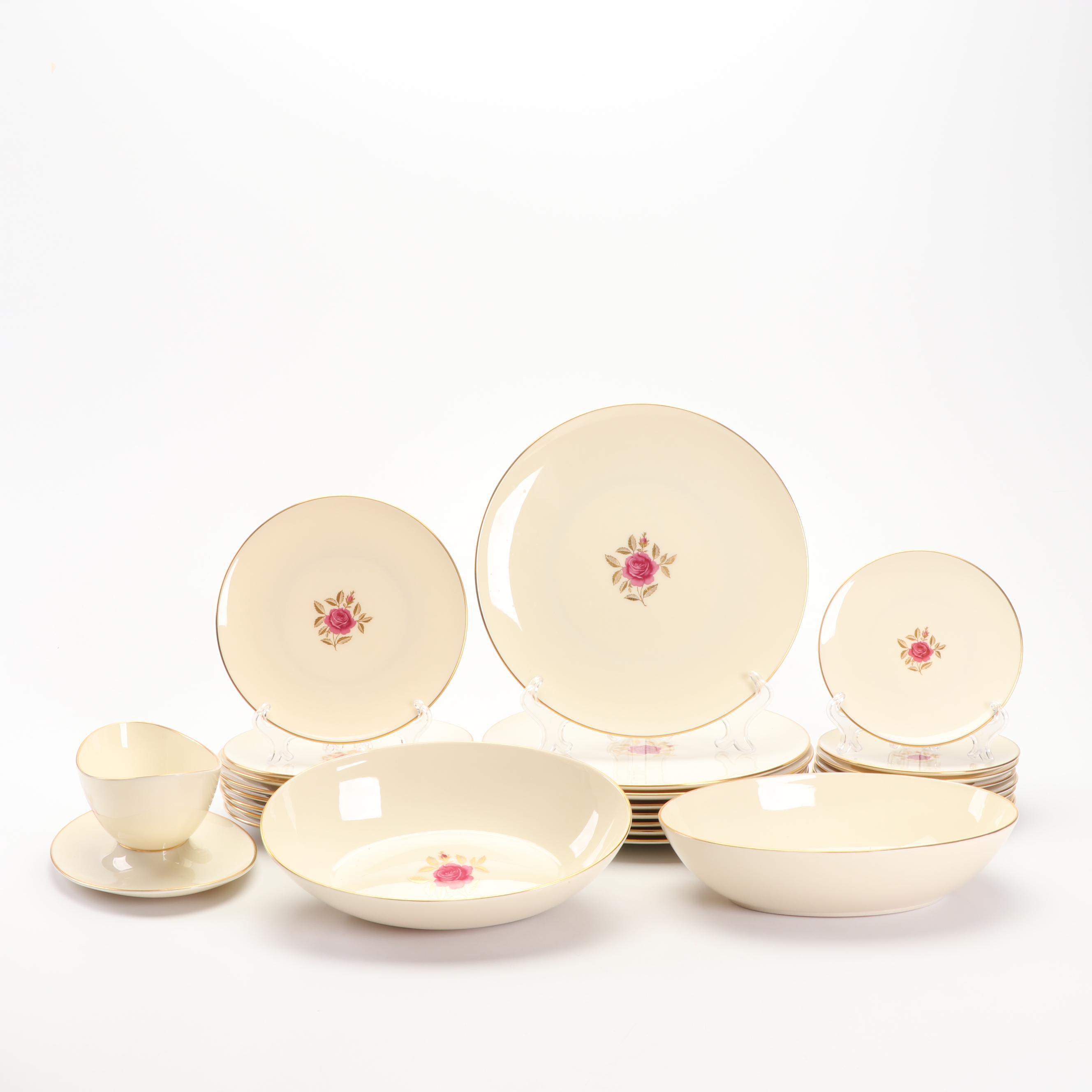 Lenox "Roselyn" Full Set of Eight Dinnerware