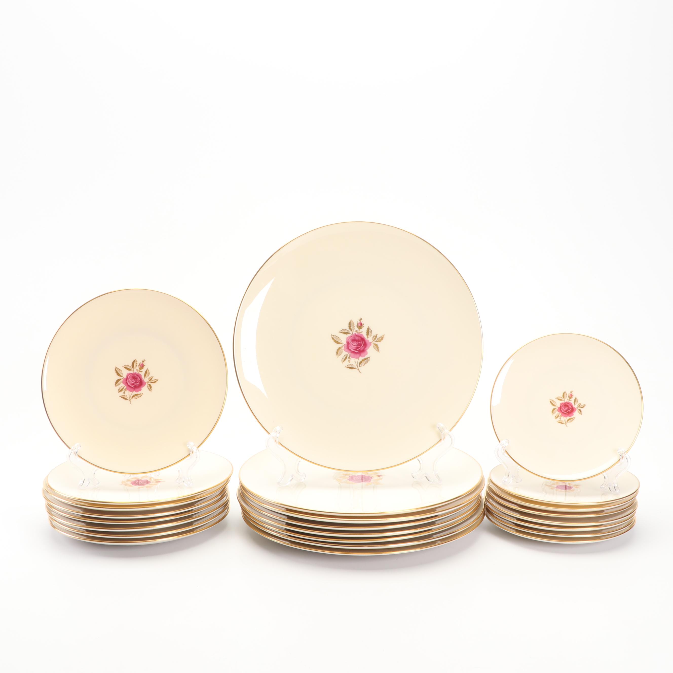 Lenox "Roselyn" Full Set of Eight Dinnerware