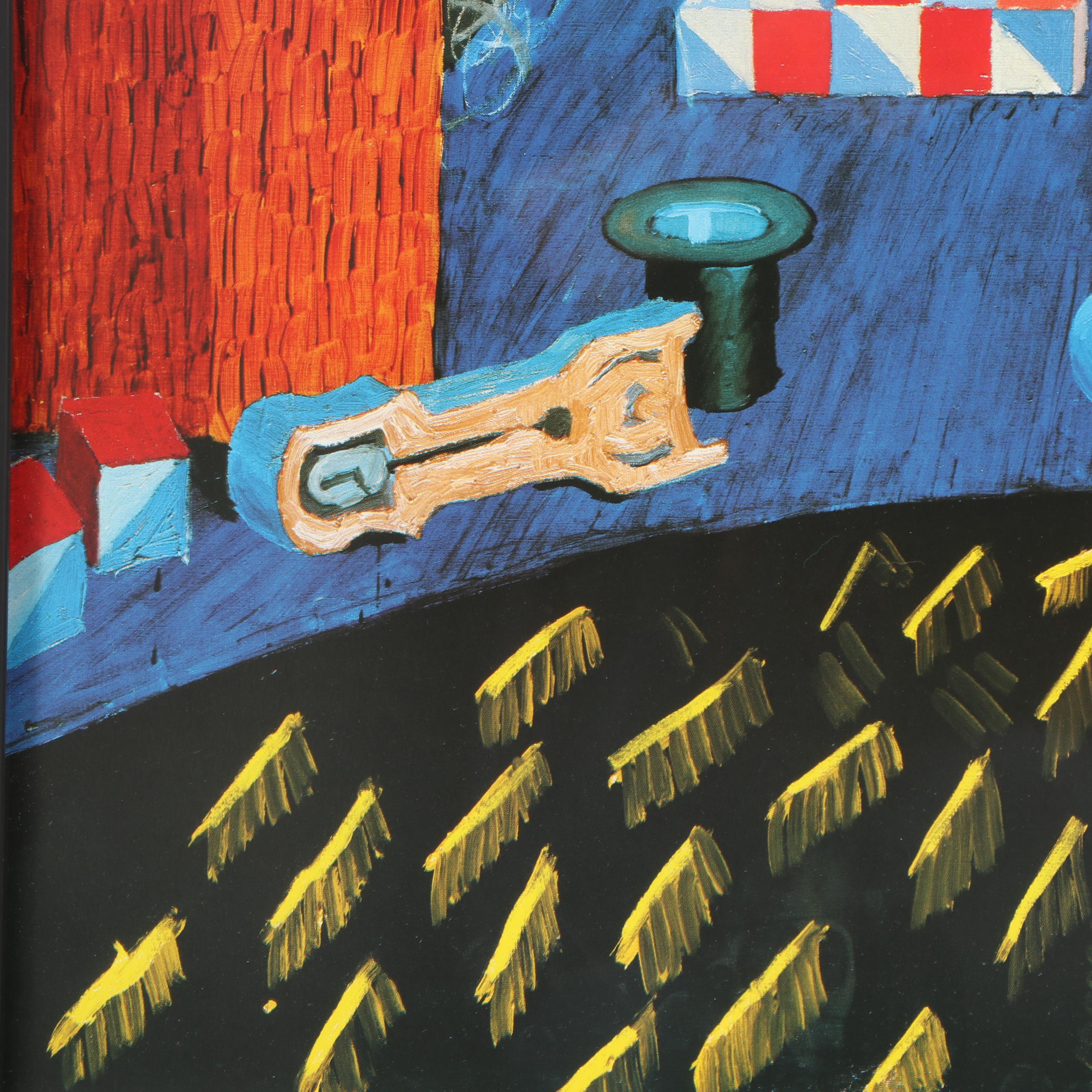David Hockney 1981 Exhibition Poster for Metropolitan Opera