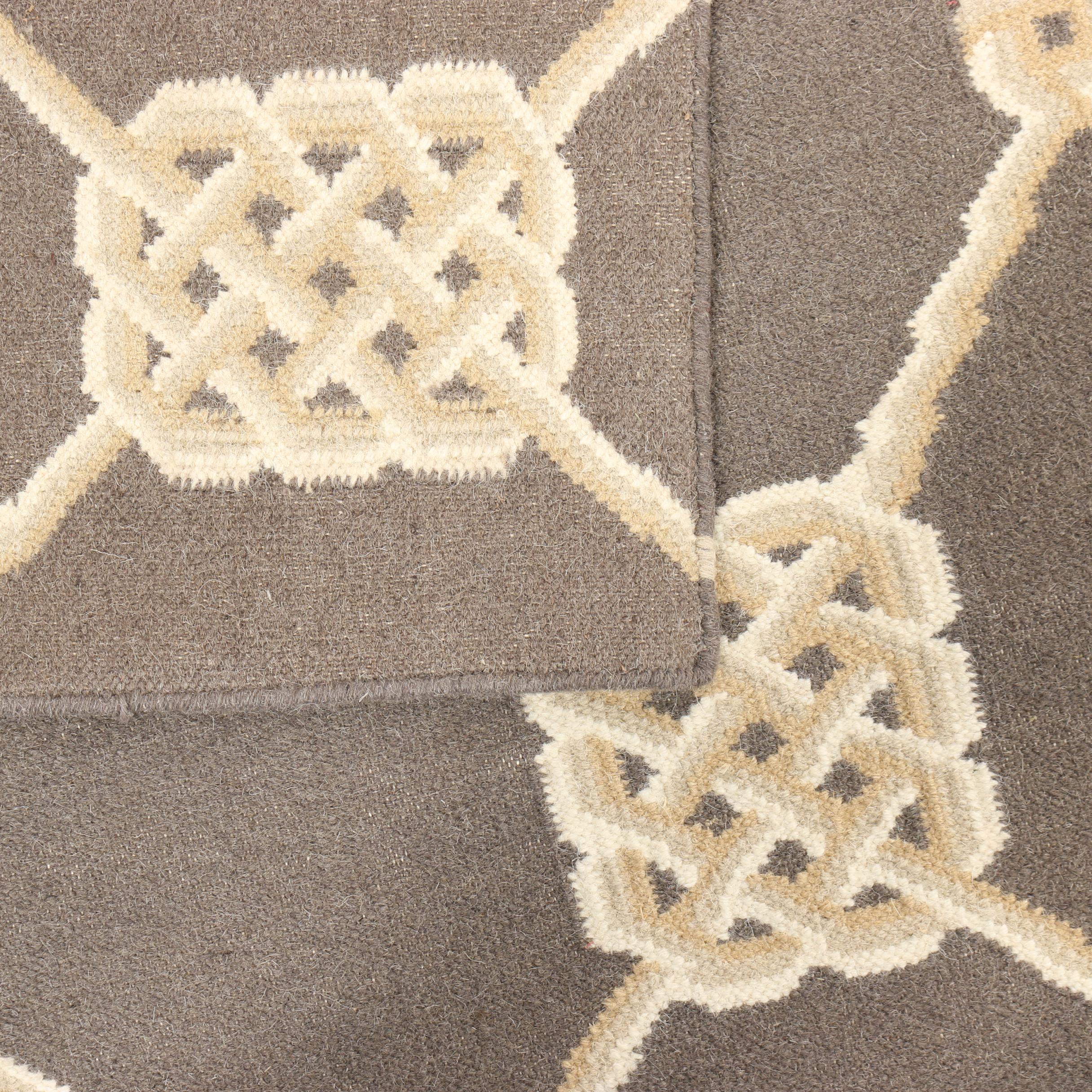 Handwoven Indian Surya "Frontier" Wool Rug