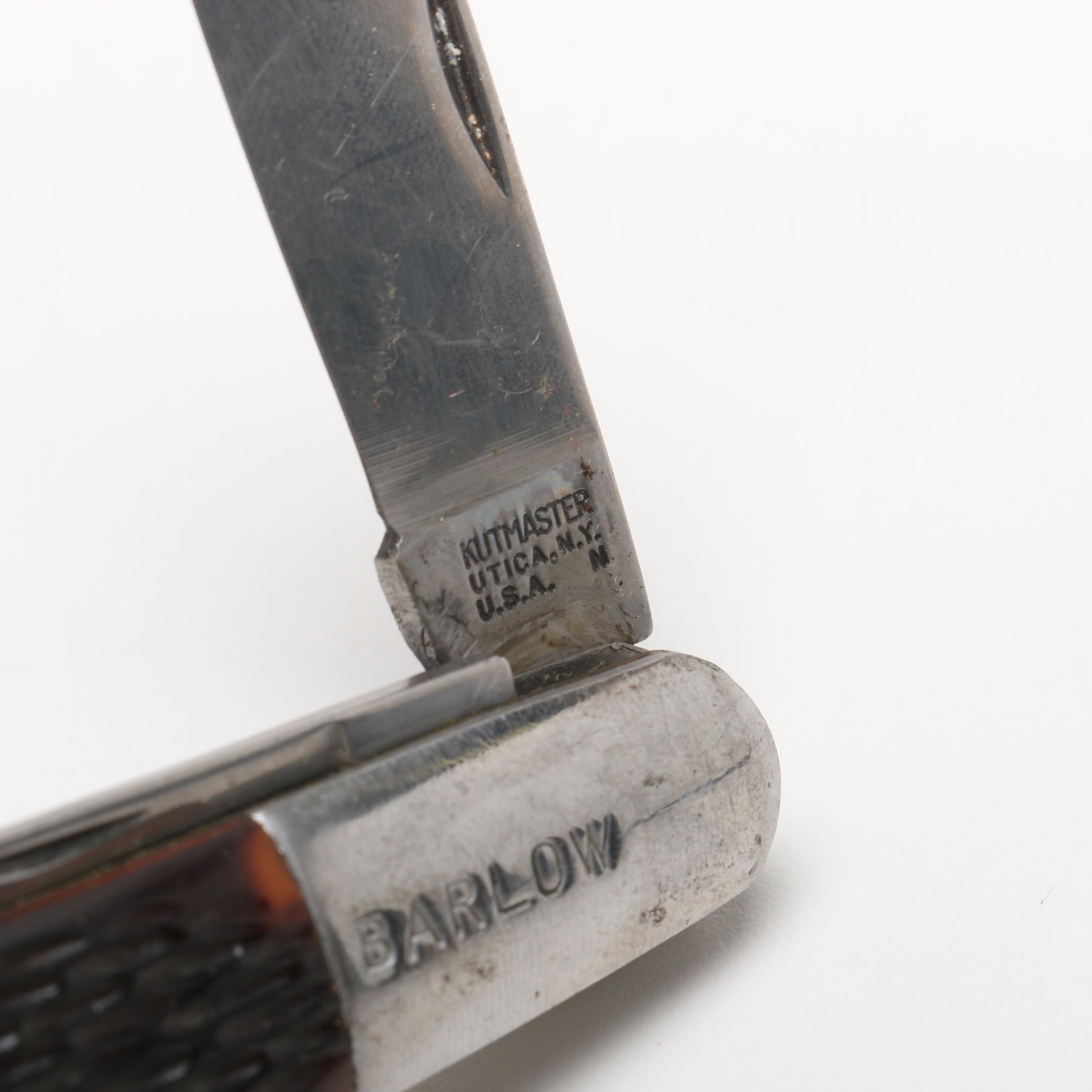 Barlow "Kutmaster" USA Dual Blade Pocket Knife