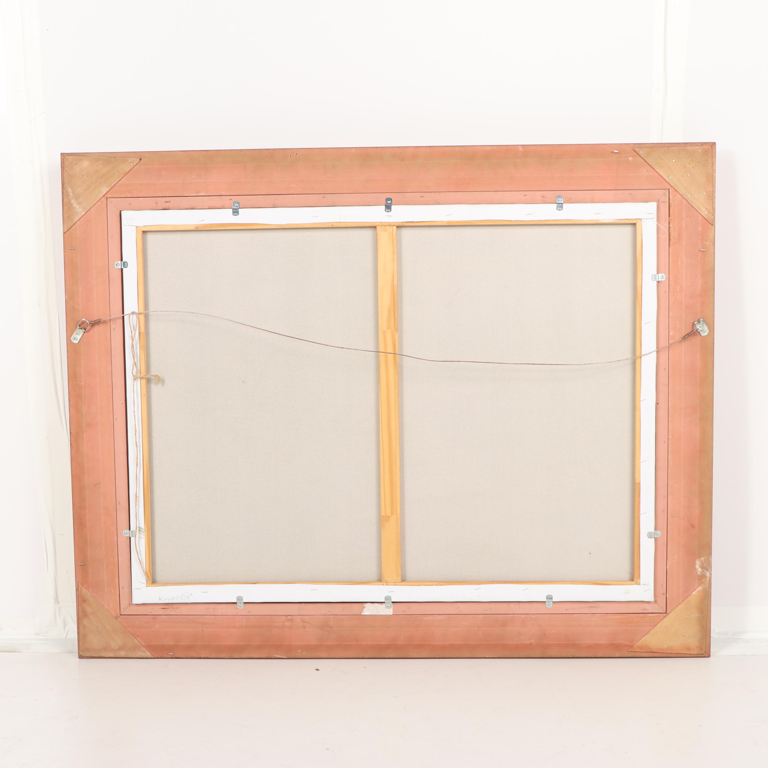 Yvonne Oil Painting of Lily Pond