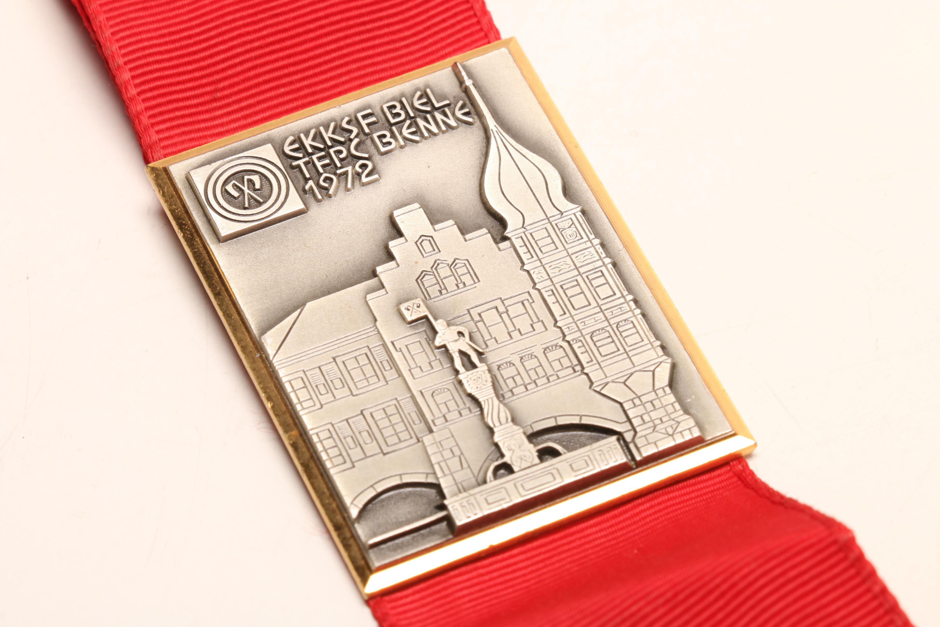 1960s-1970s Swiss Participation Presentation Medals