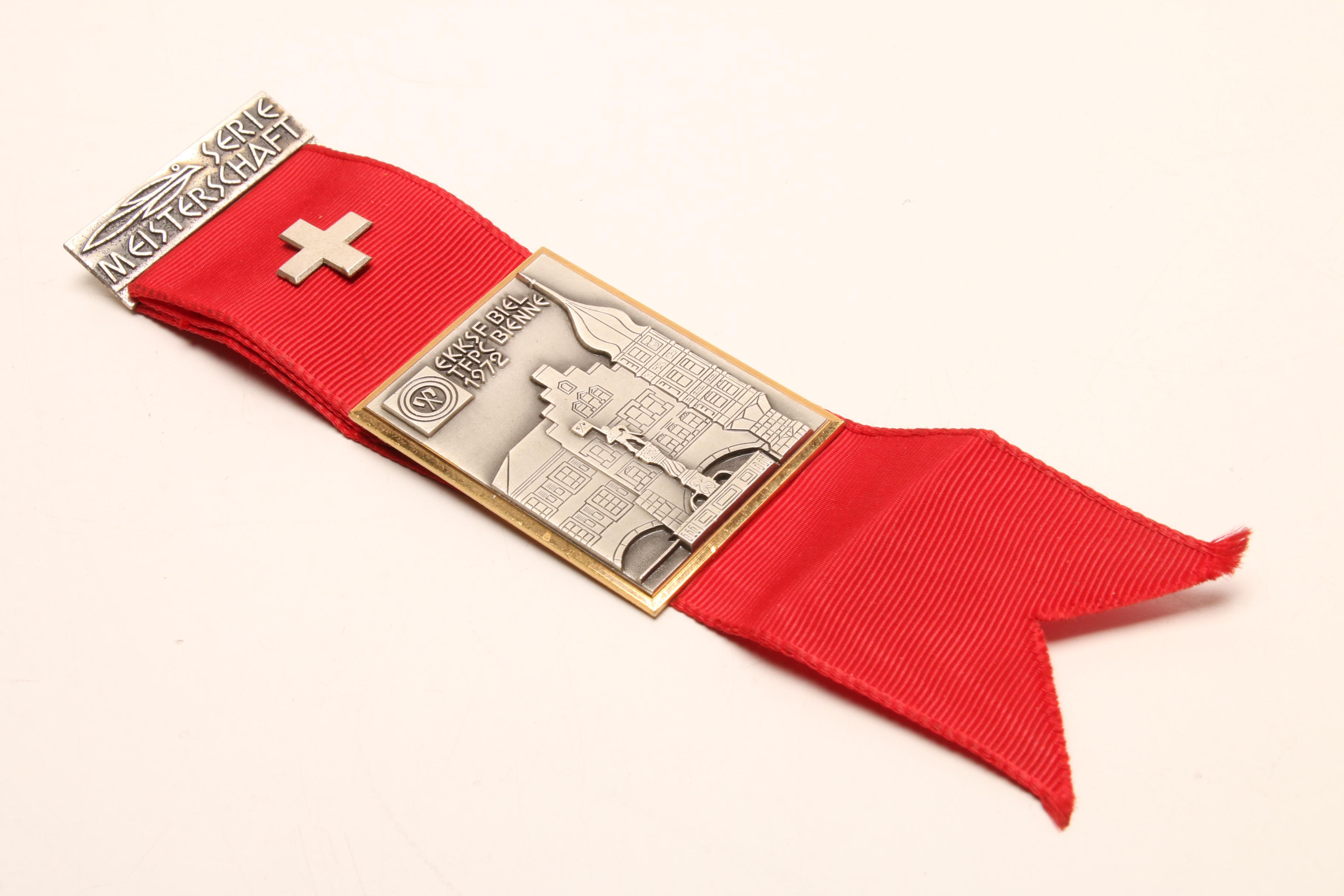 1960s-1970s Swiss Participation Presentation Medals