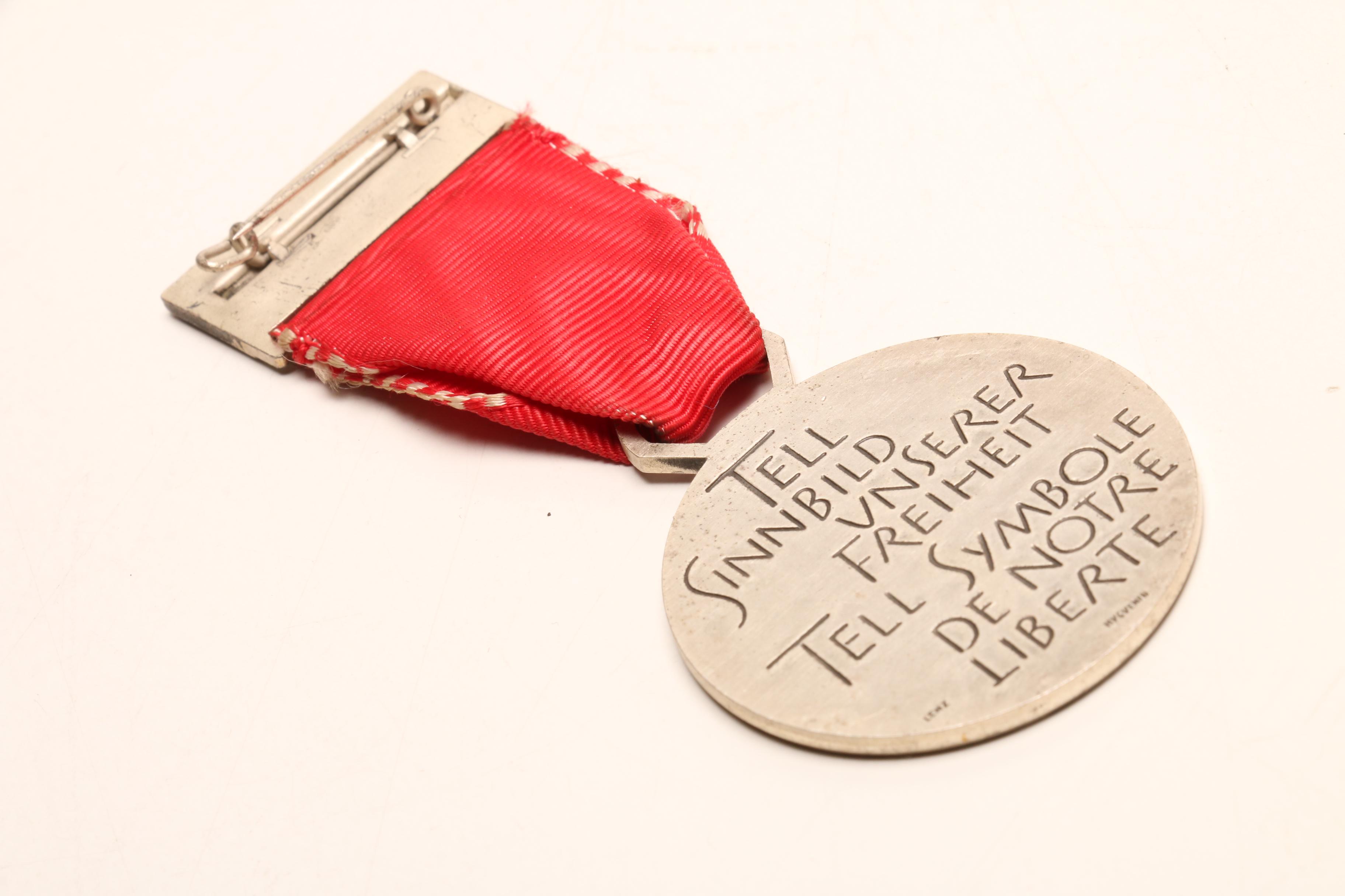 1960s-1970s Swiss Participation Presentation Medals