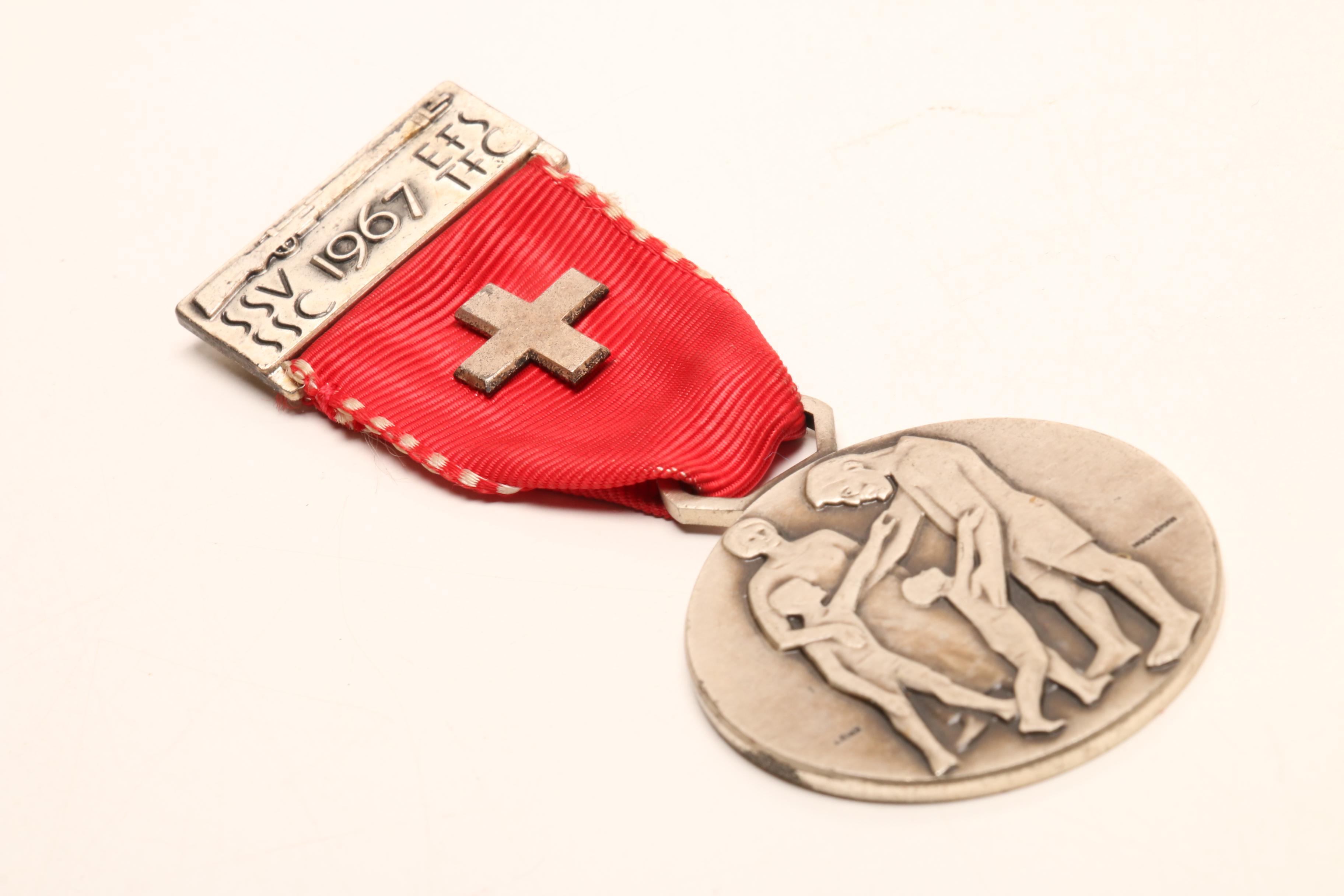 1960s-1970s Swiss Participation Presentation Medals