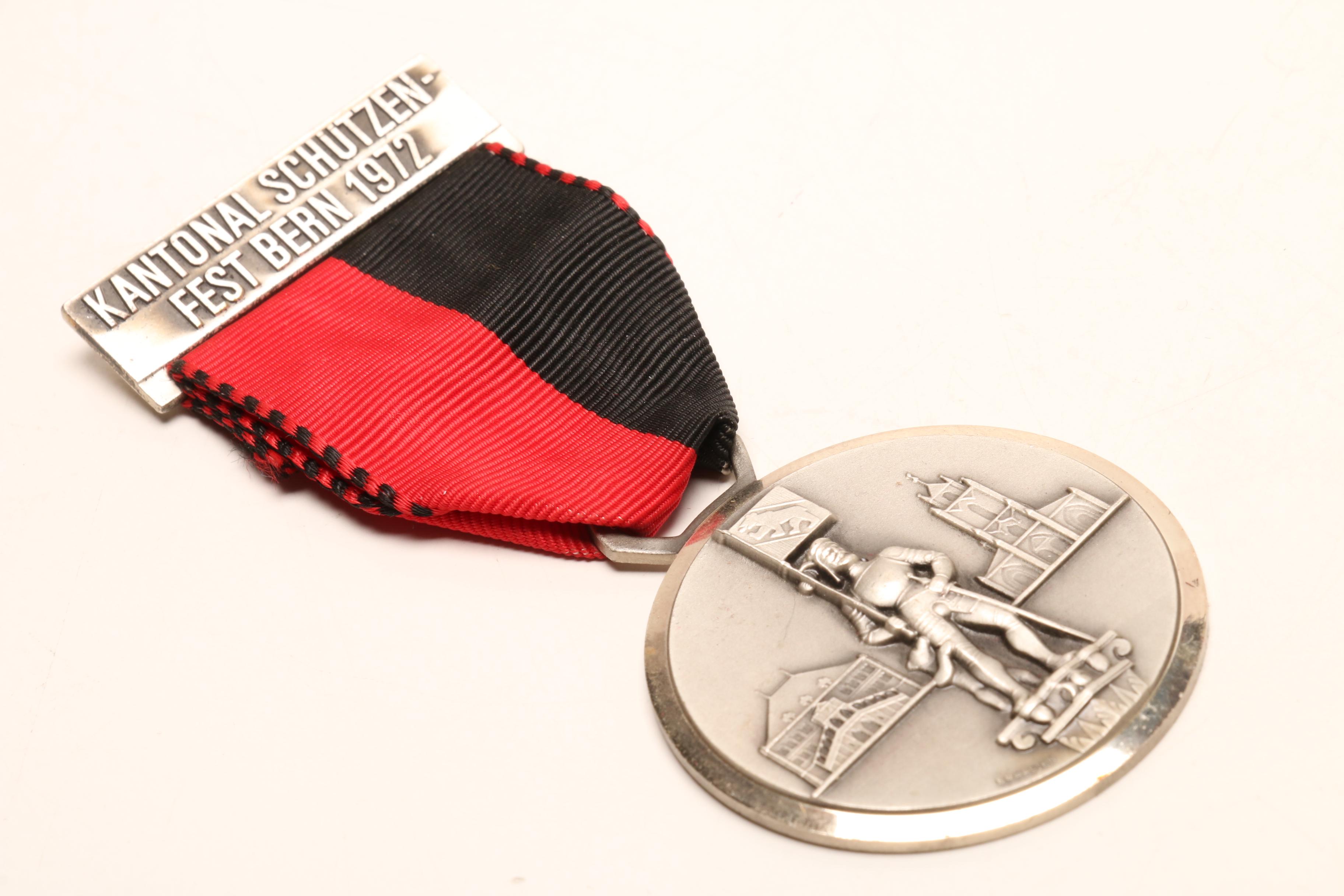 1960s-1970s Swiss Participation Presentation Medals