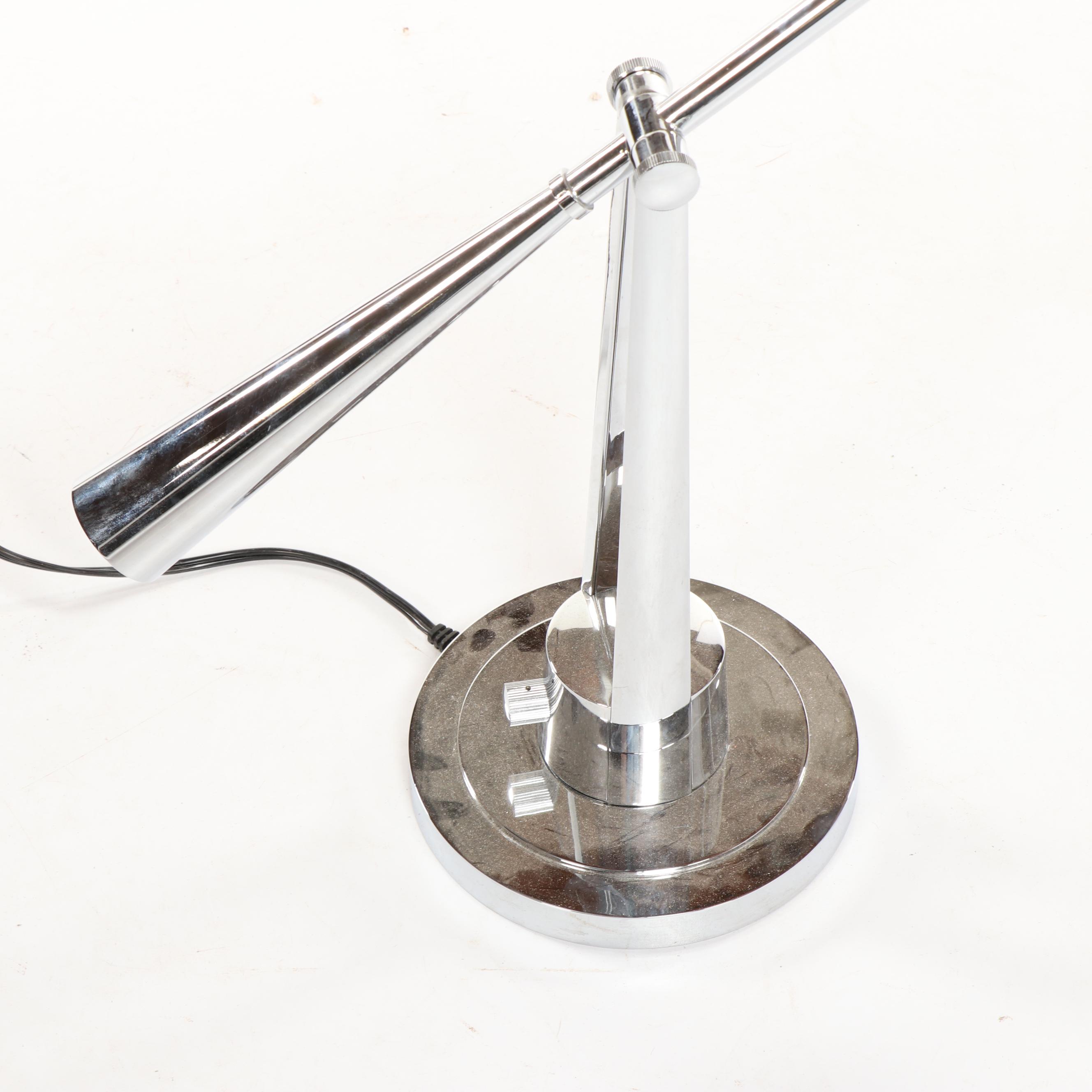 Ralph Lauren Equilibrium Brass Polished Nickel Table Lamp