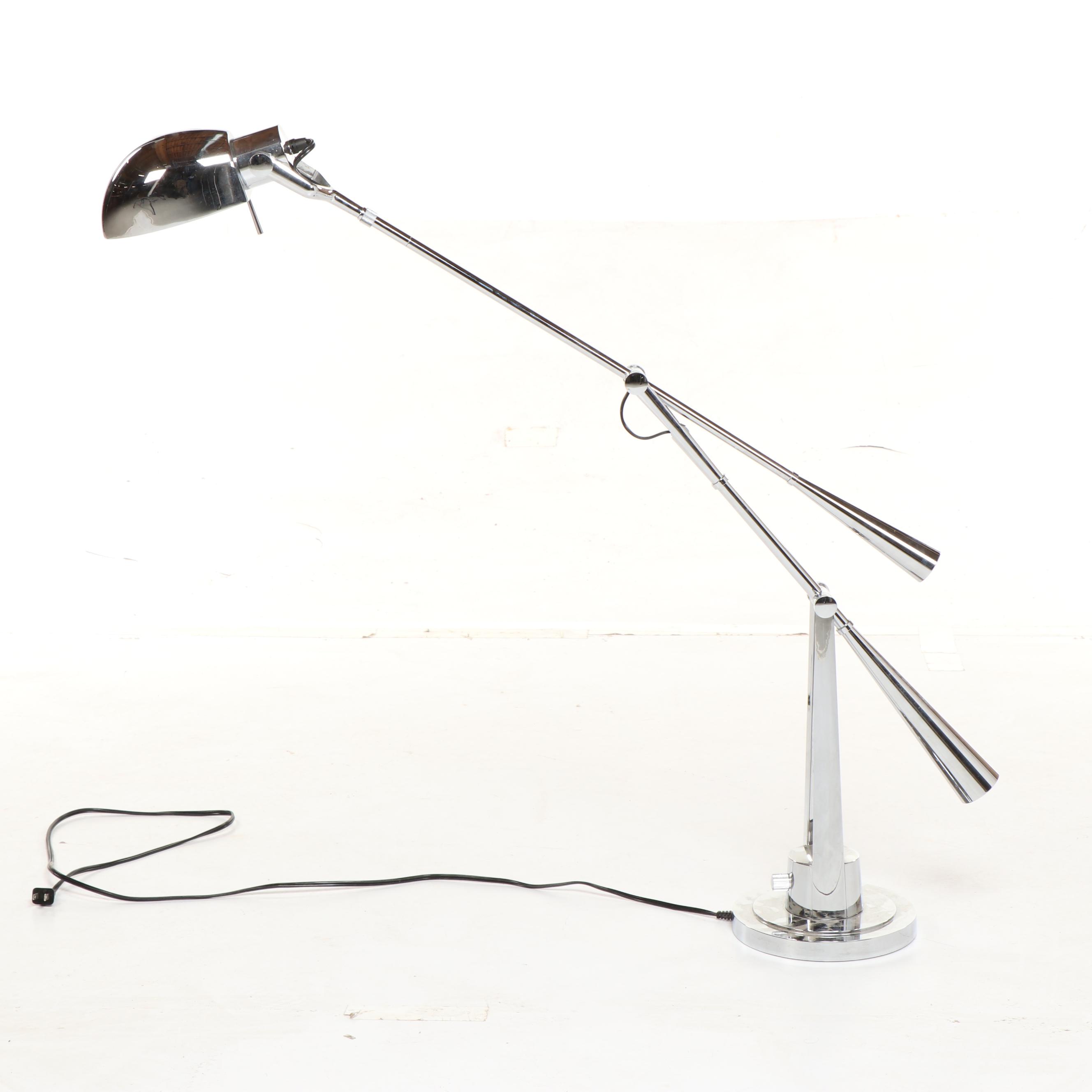 Ralph Lauren Equilibrium Brass Polished Nickel Table Lamp