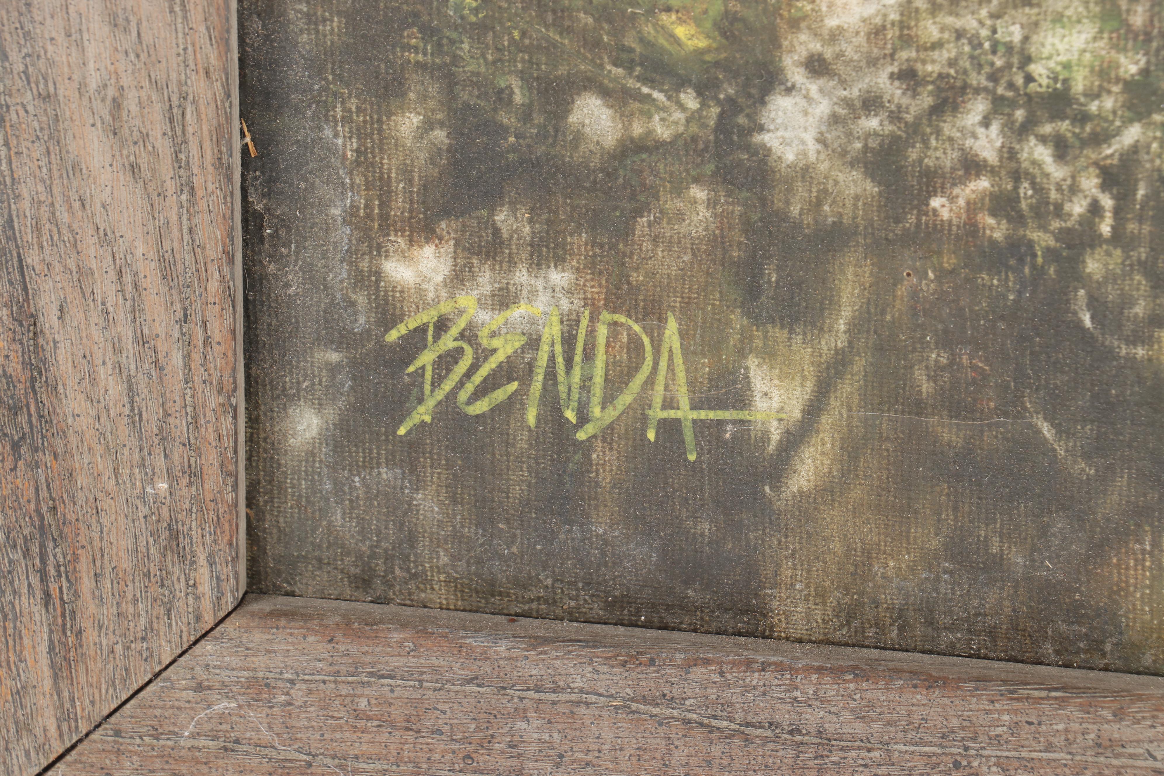 Richard R. Benda Portrait Oil Painting