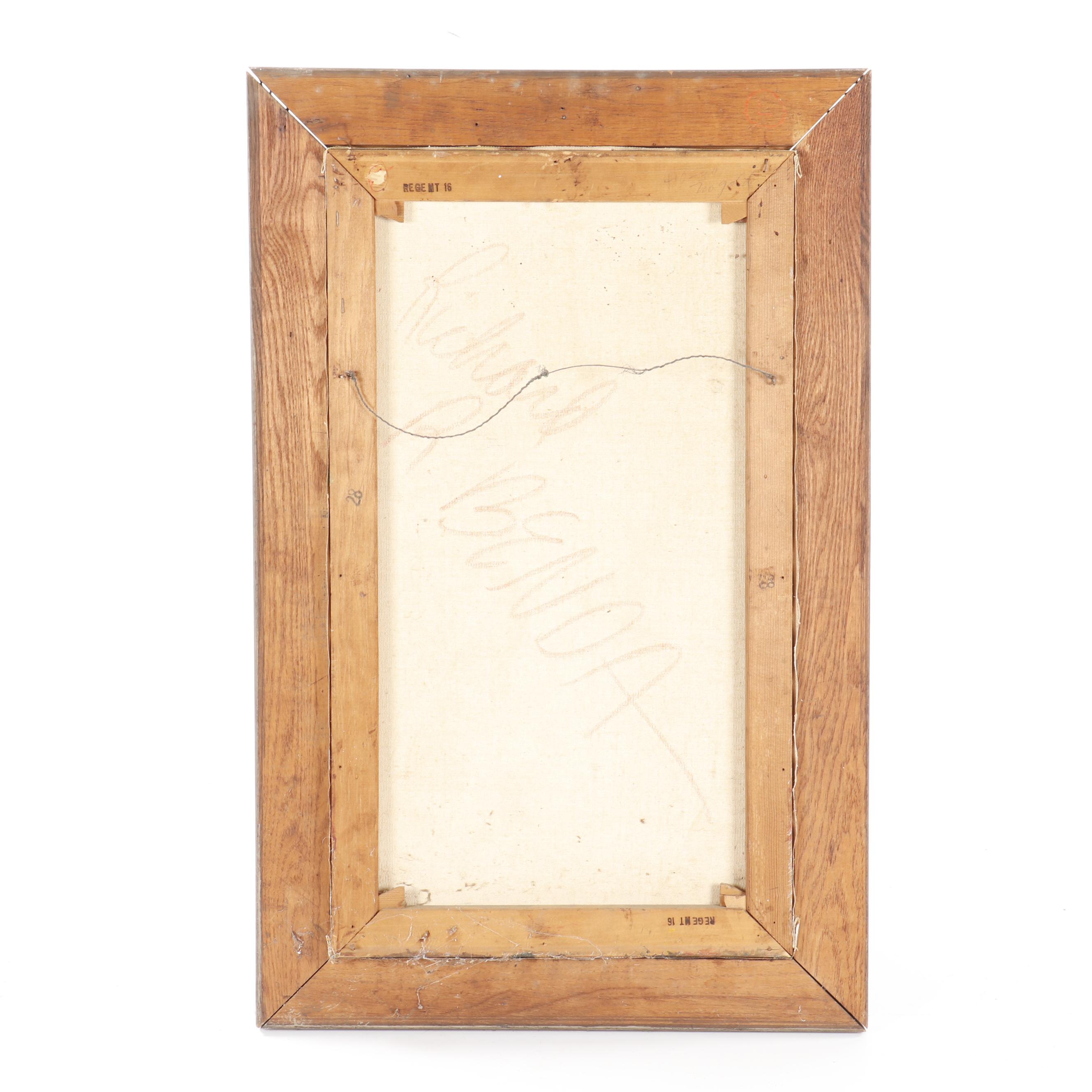 Richard R. Benda Portrait Oil Painting