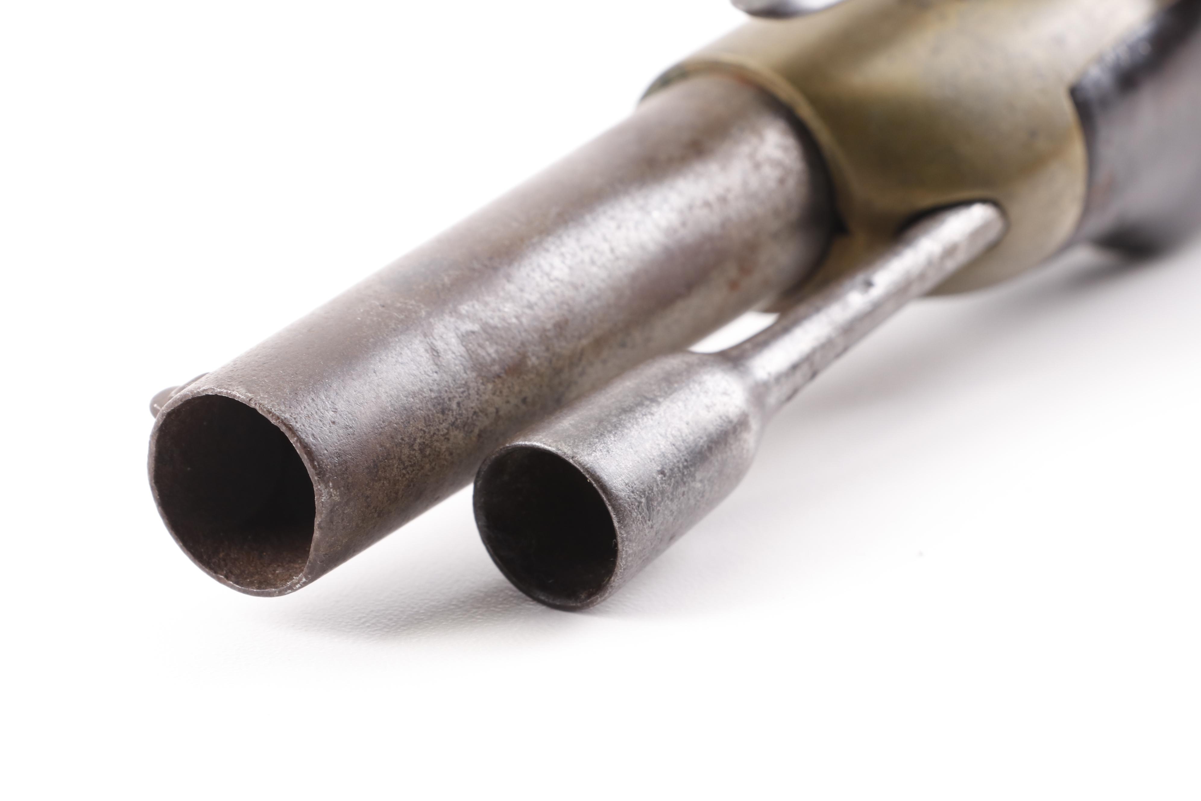 French Tulle M1822 Percussion Conversion Pistol, Early to Mid 19th Century