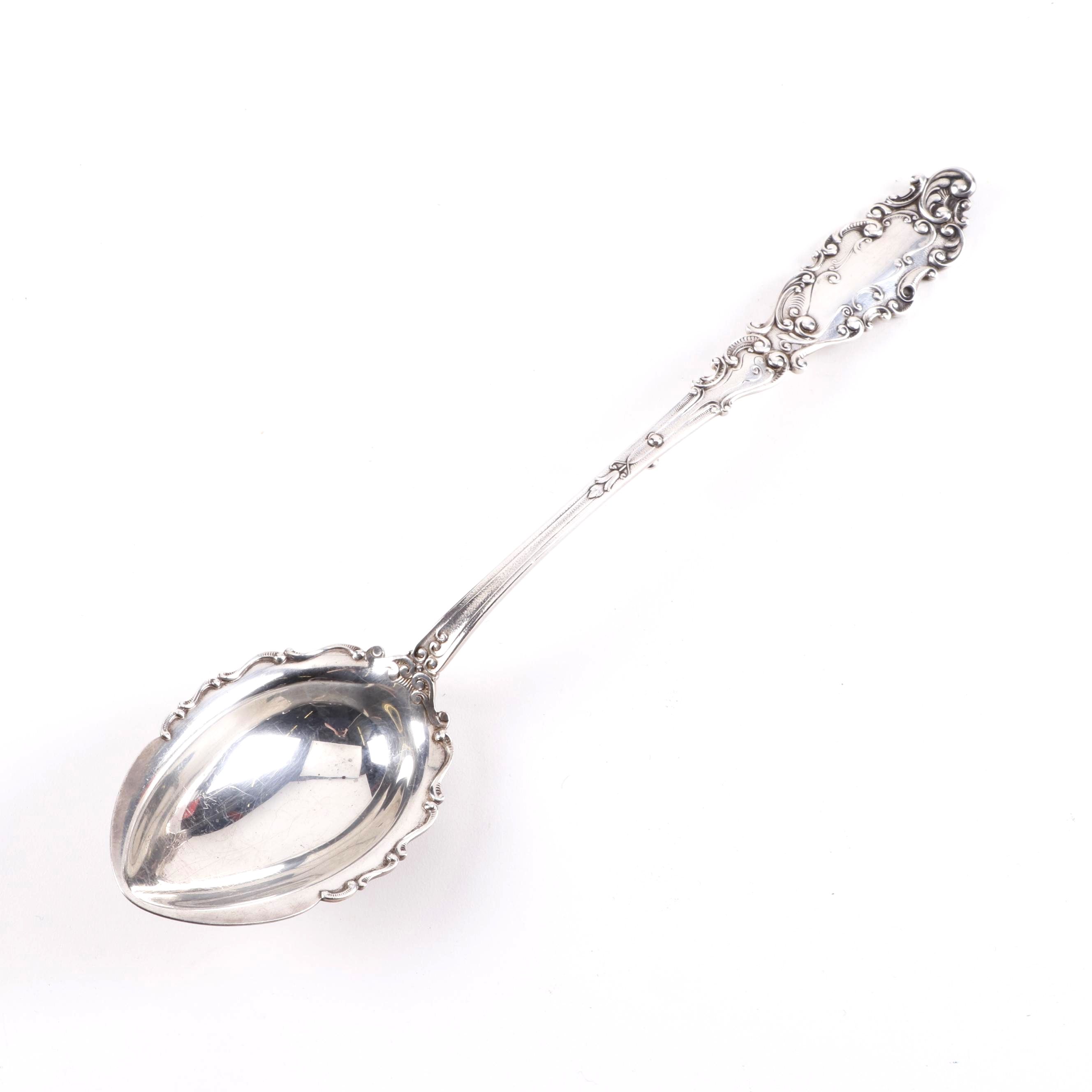Gorham "Luxembourg" Sterling Silver Serving Spoon