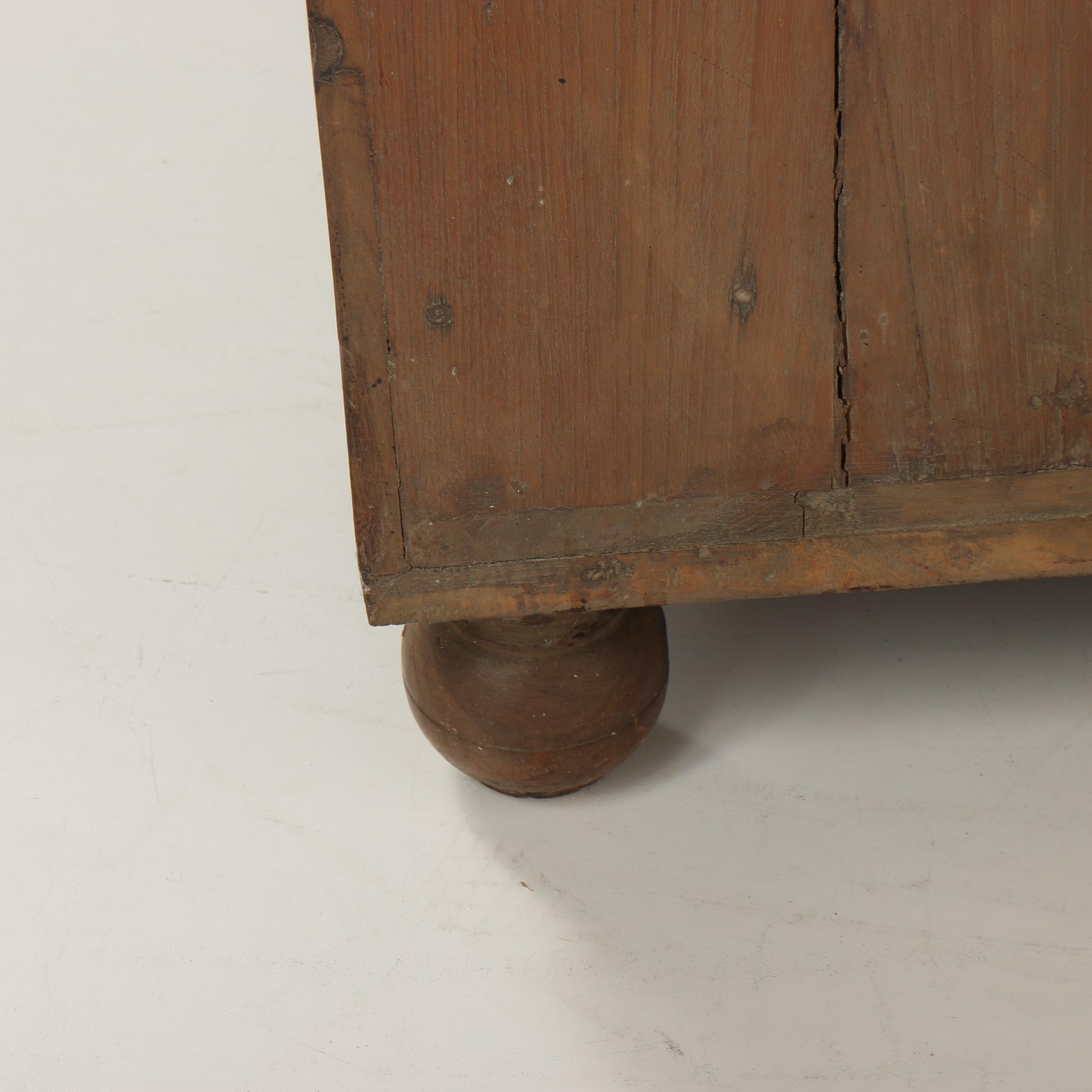 Aesthetic Movement Oak Bookcase with Inset Tiles, Late 19th Century