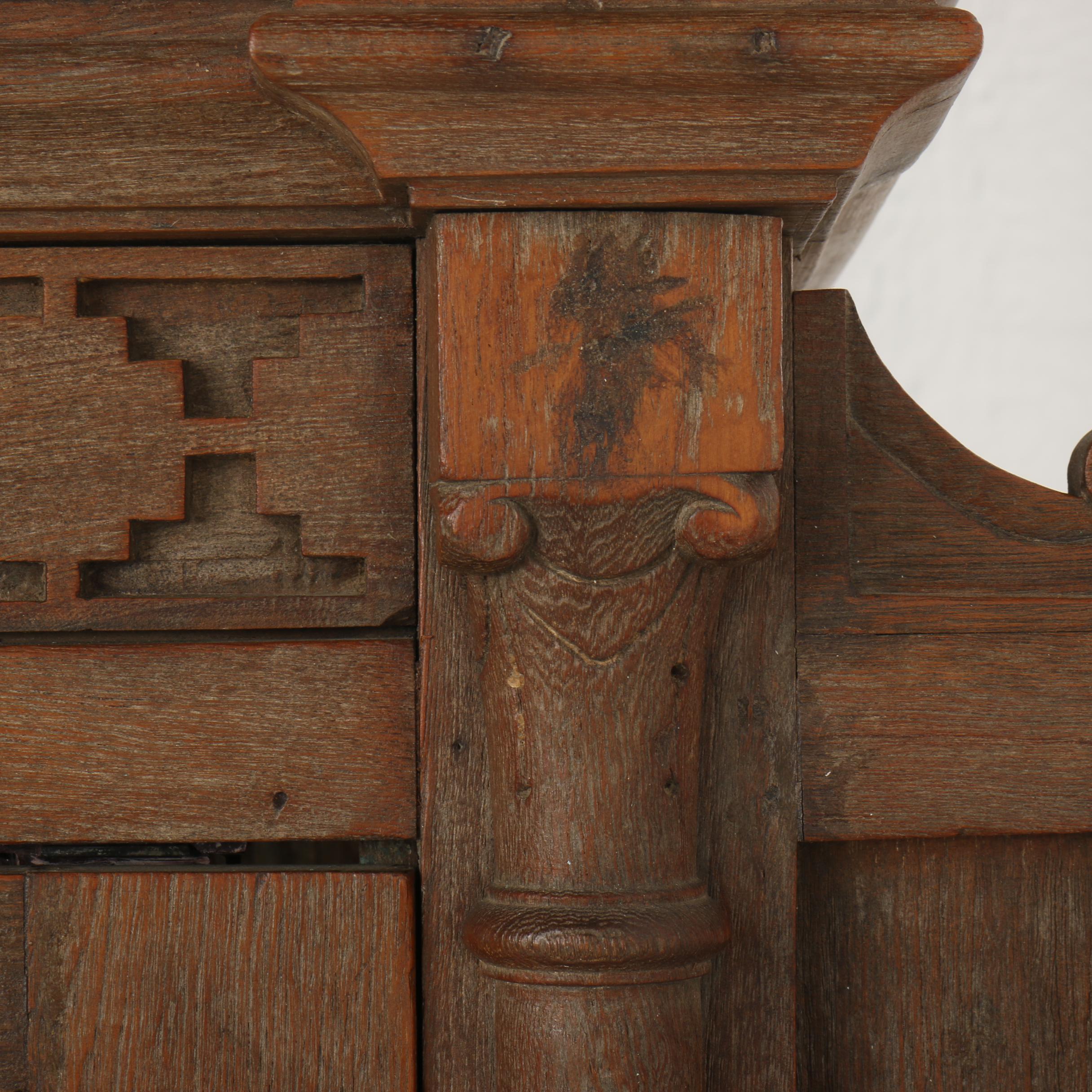 Aesthetic Movement Oak Bookcase With Inset Tiles, Late 19th Century | EBTH