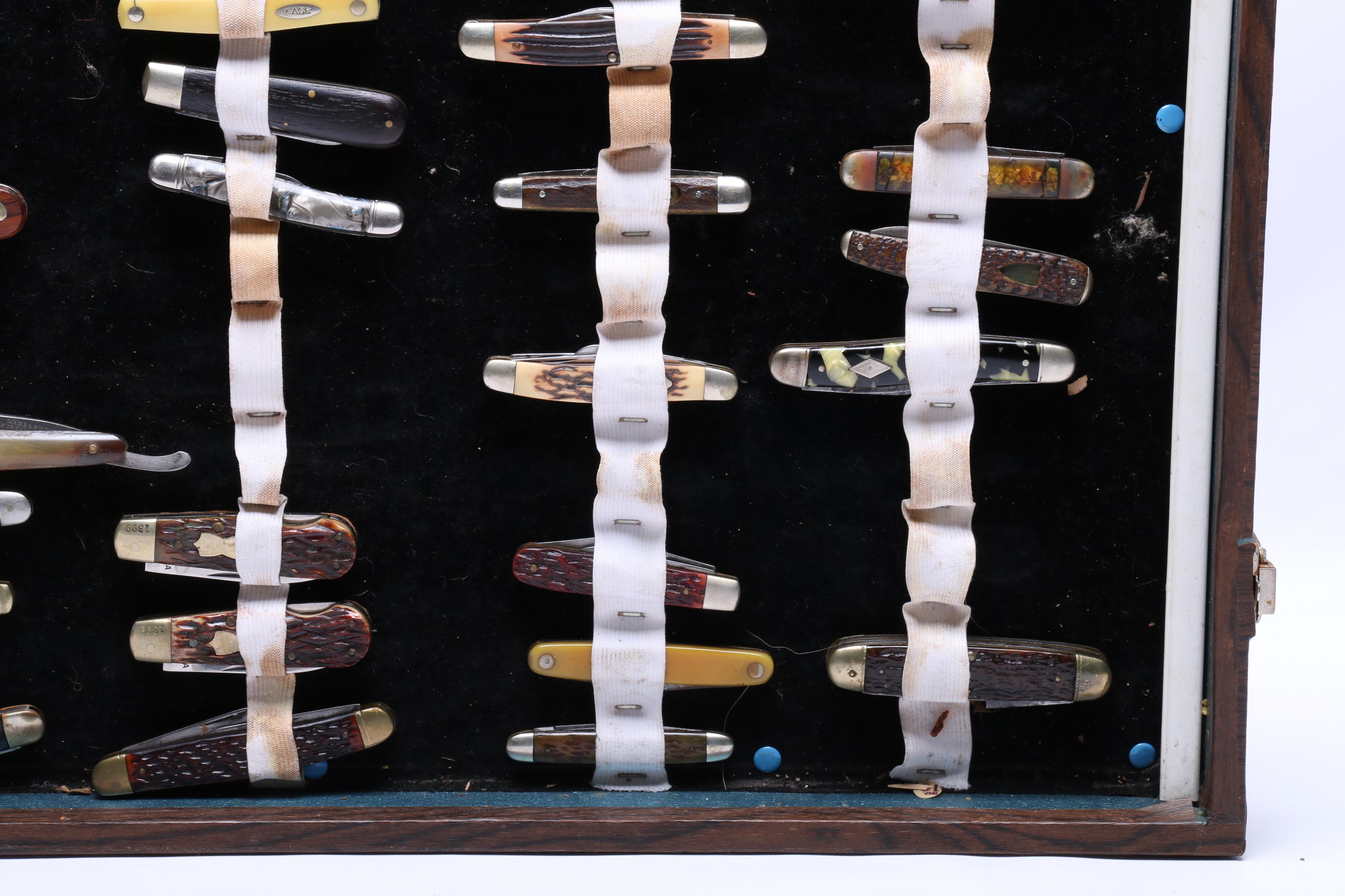 Generous Collection of Ninety Vintage Pocket Knives