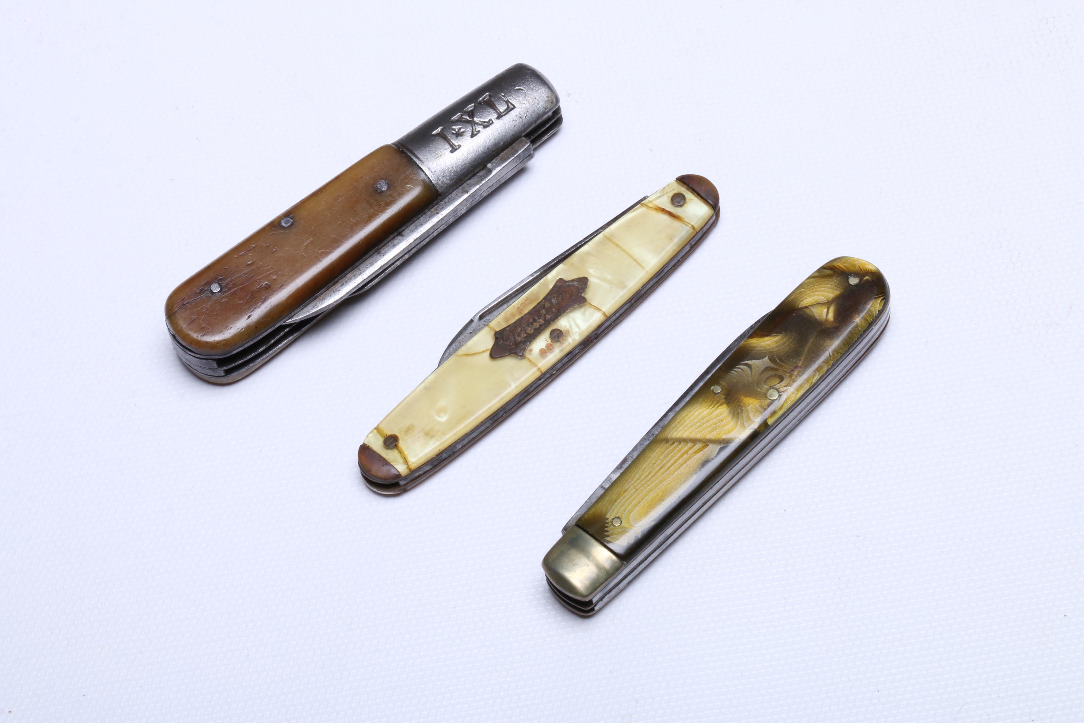 Generous Collection of Ninety Vintage Pocket Knives