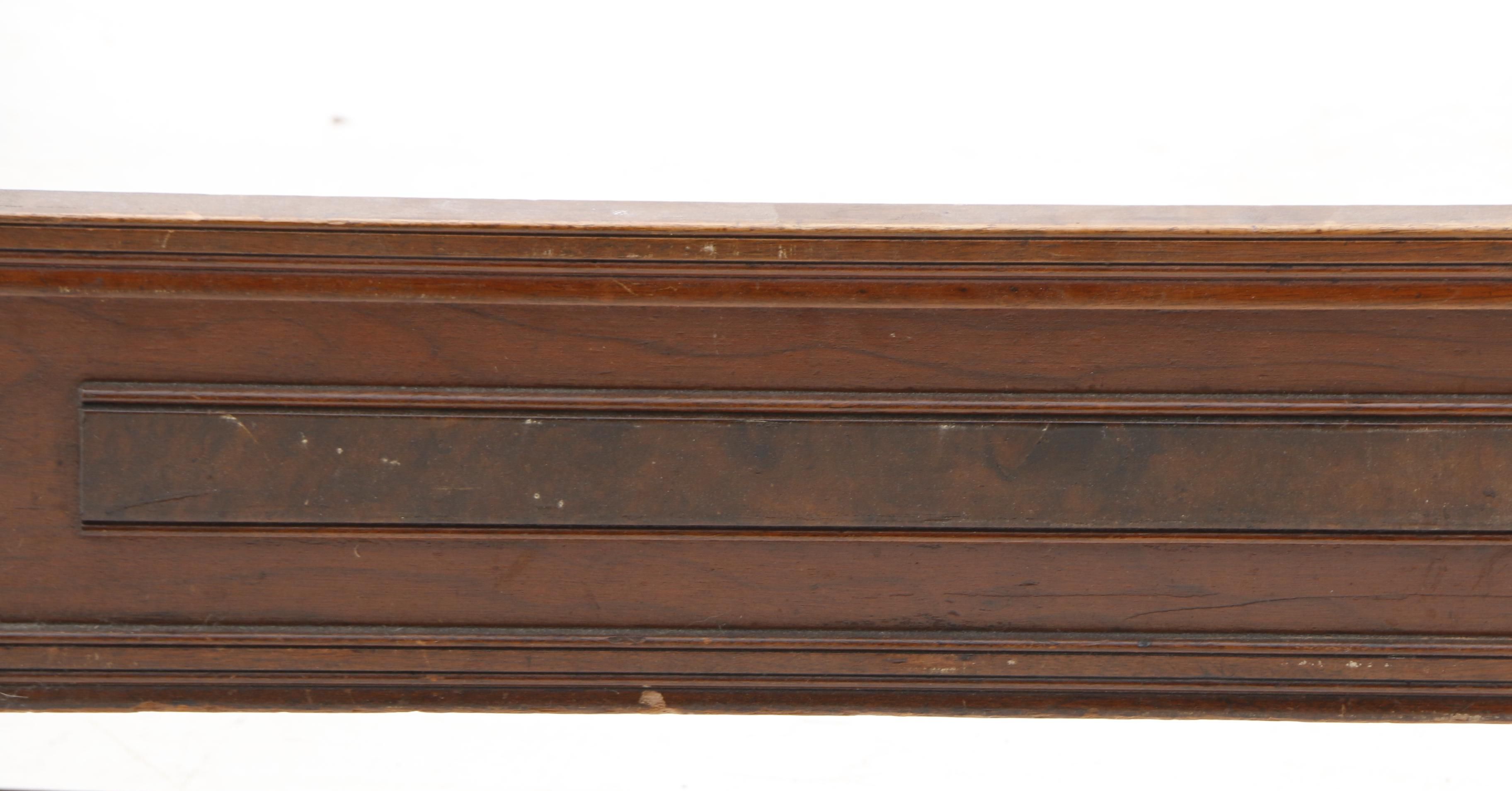 Antique Eastlake Walnut Bed Frame