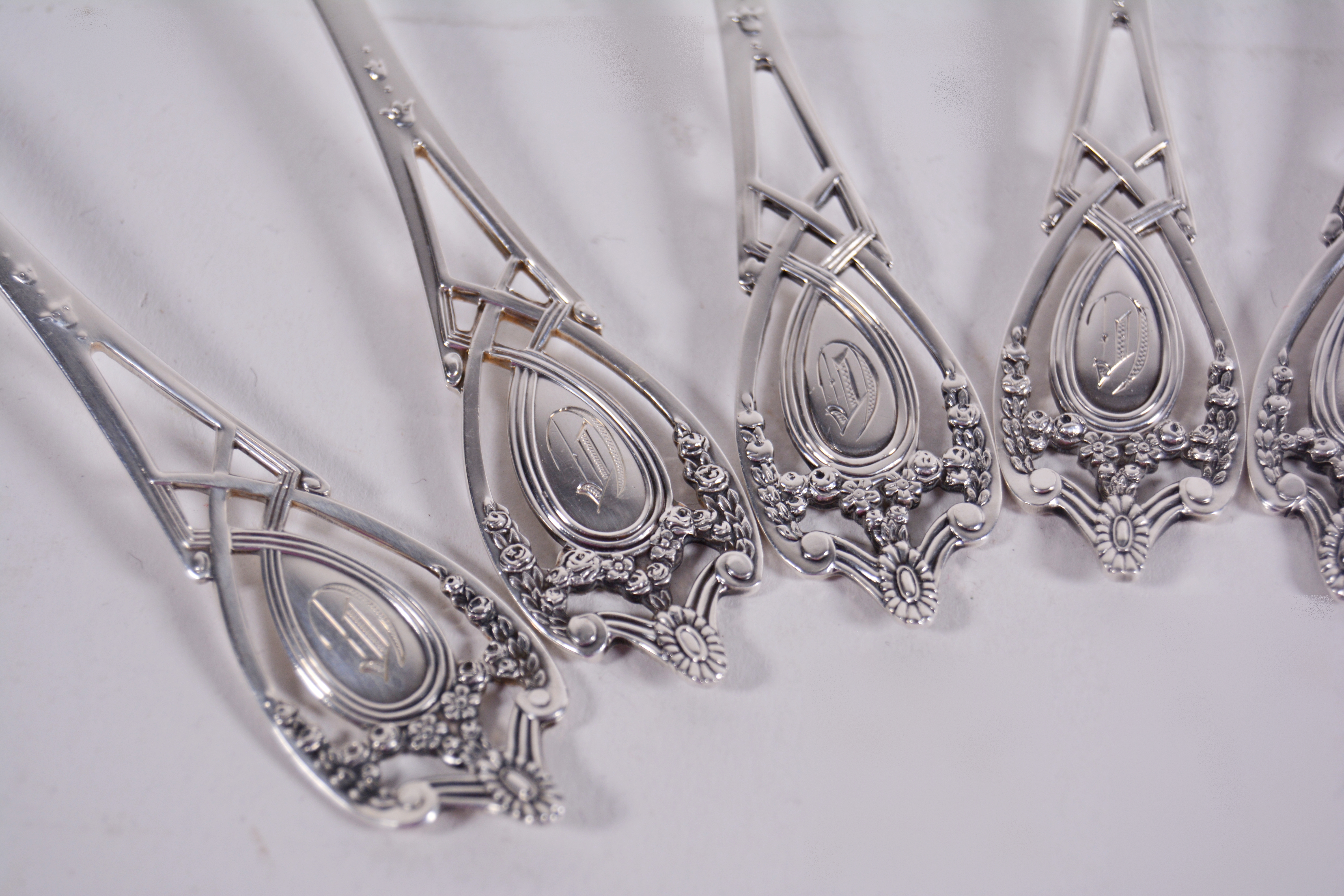 Rogers, Lunt & Bowlen "Monticello" Sterling Silver Spoons