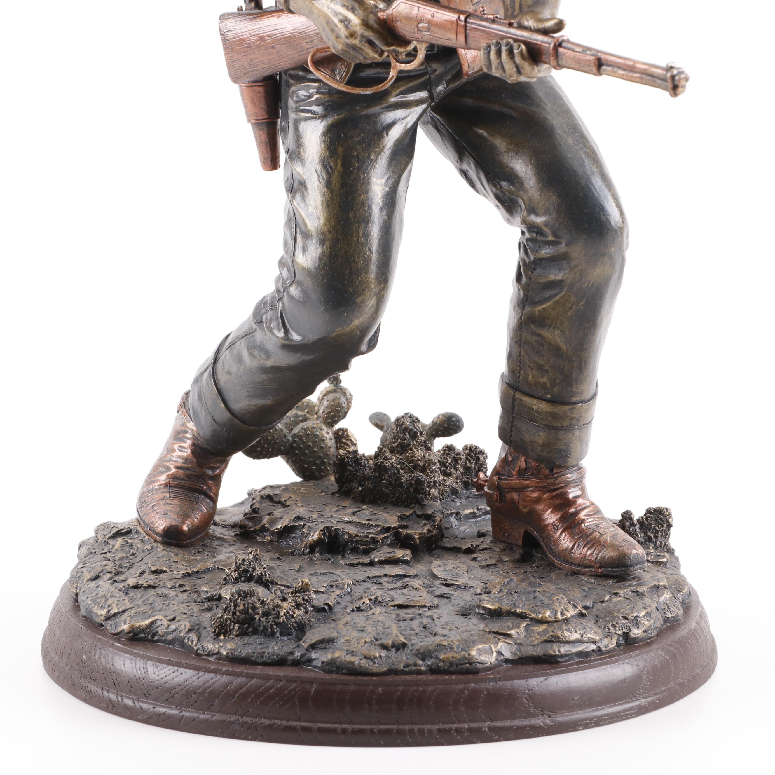 The Bradford Exchange John Wayne "Lawman" Sculpture