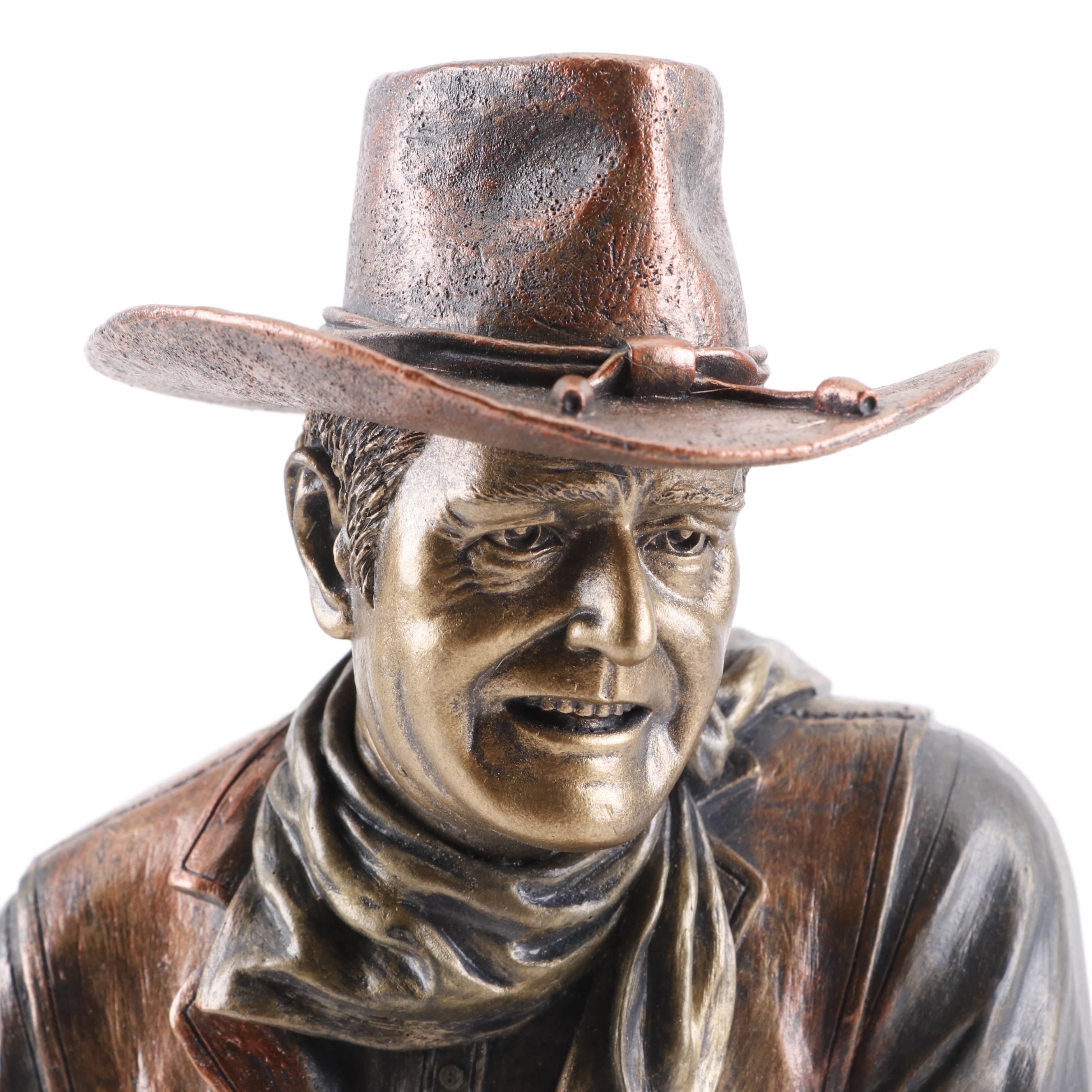 The Bradford Exchange John Wayne "Lawman" Sculpture