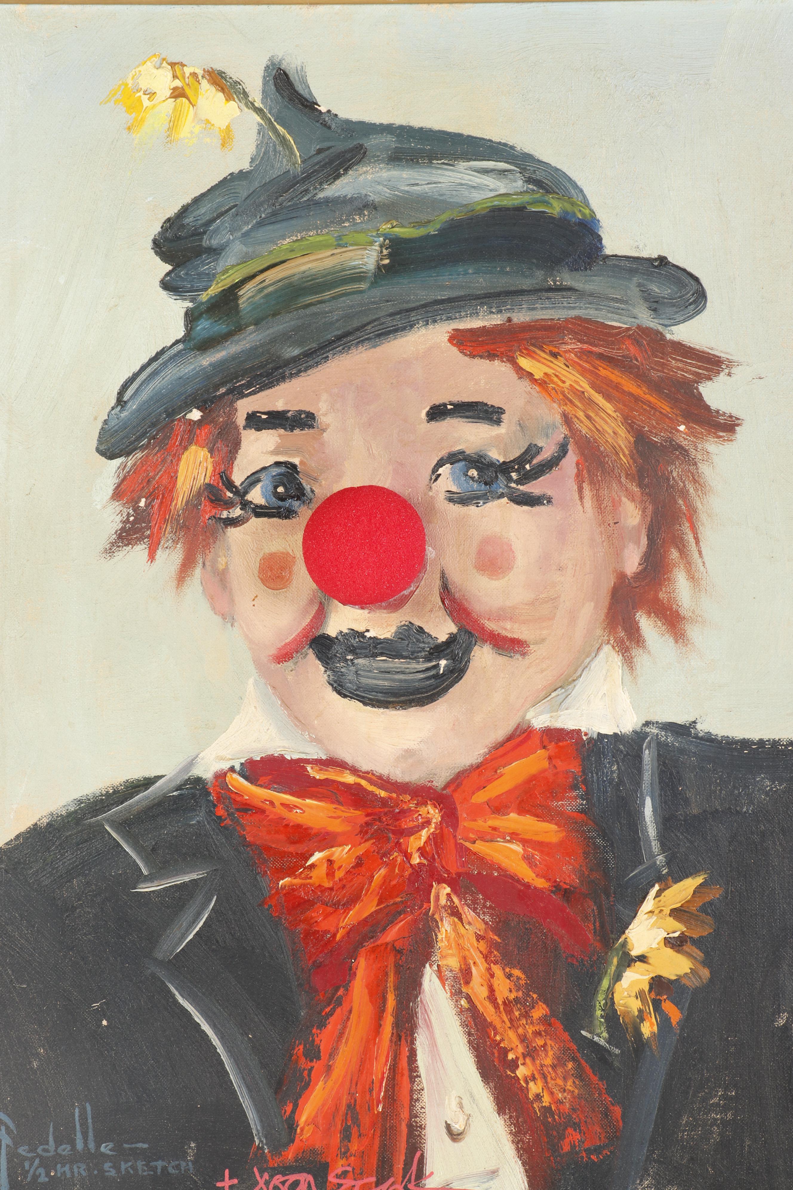 Estelle Fedelle Oil Painting "1/2 Hr. Sketch"