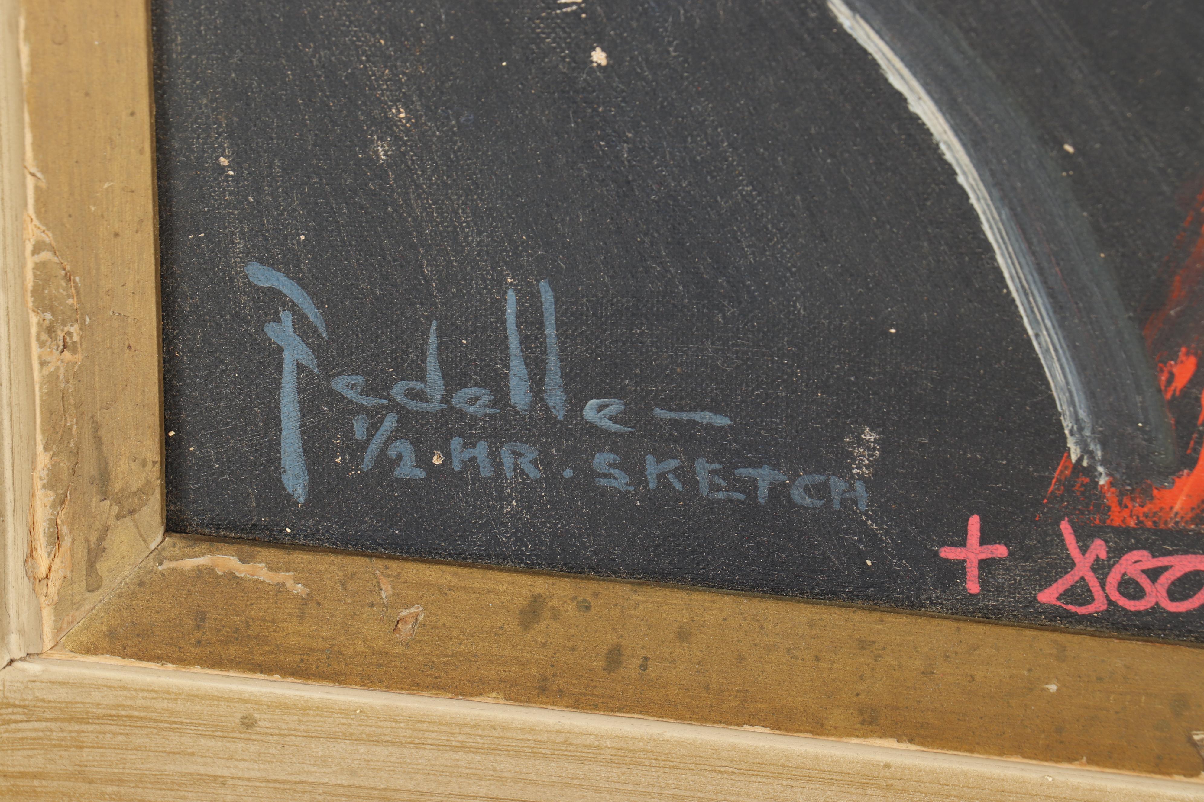 Estelle Fedelle Oil Painting "1/2 Hr. Sketch"