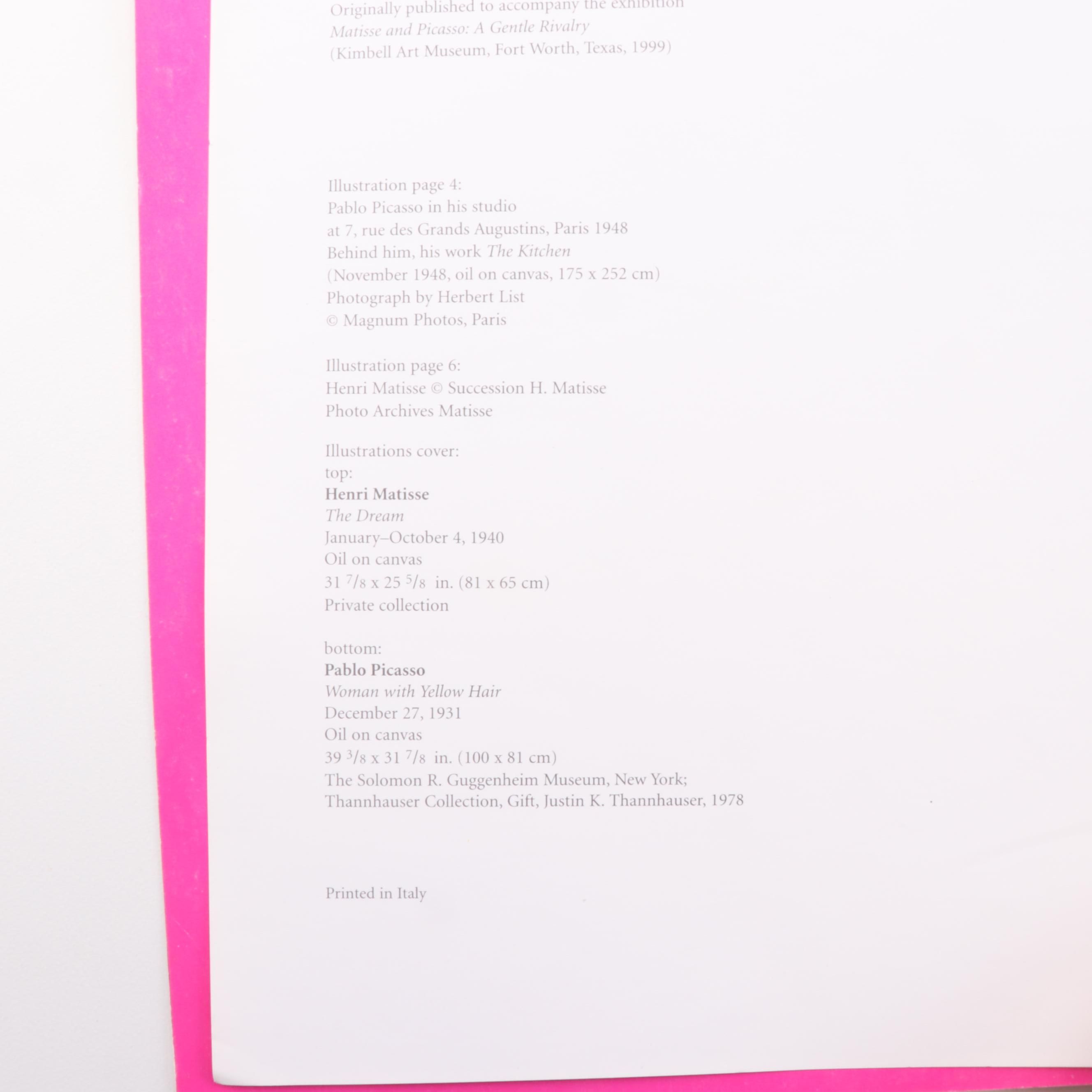 Pablo Picasso Art Books Collection