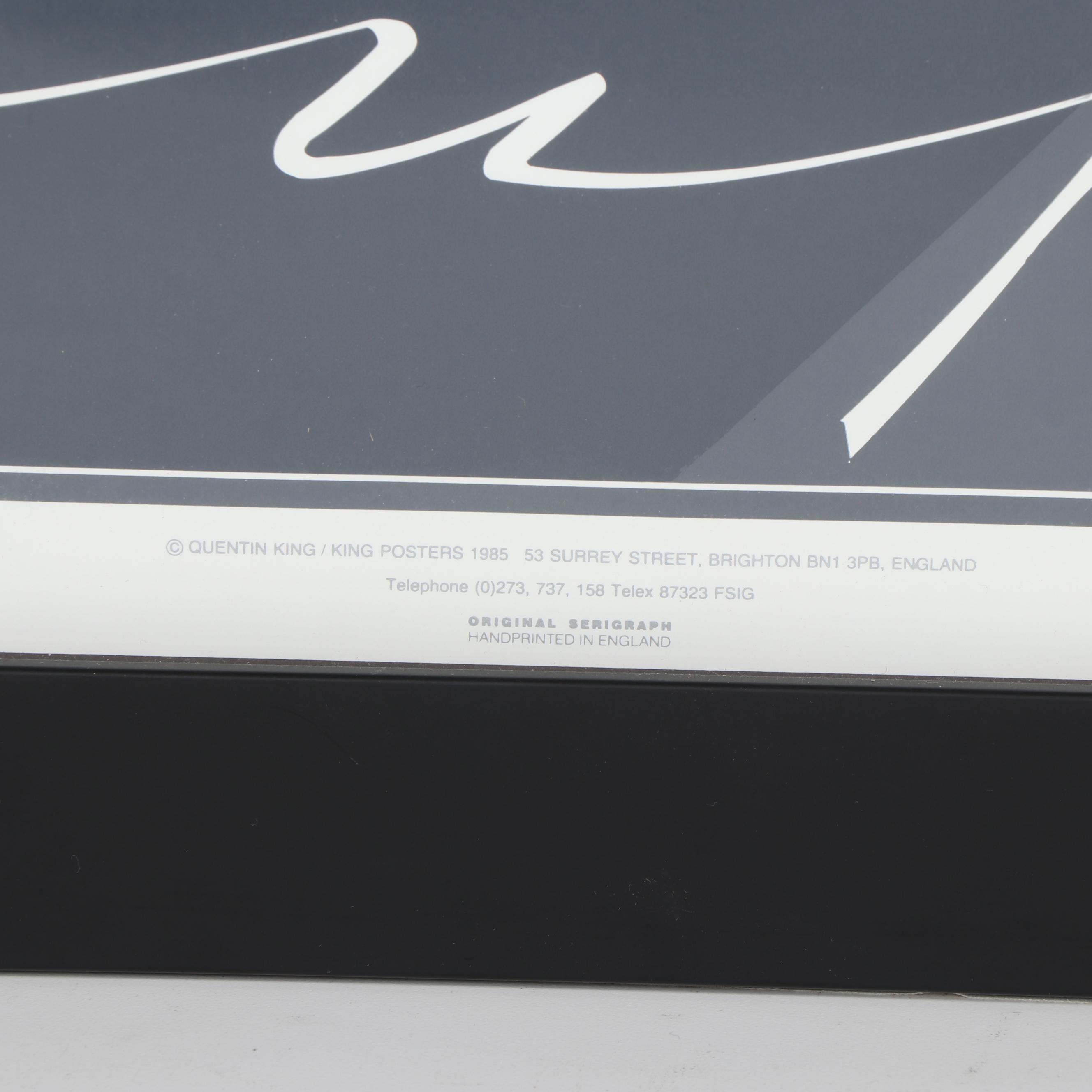 Quentin King Serigraph "Coupe"