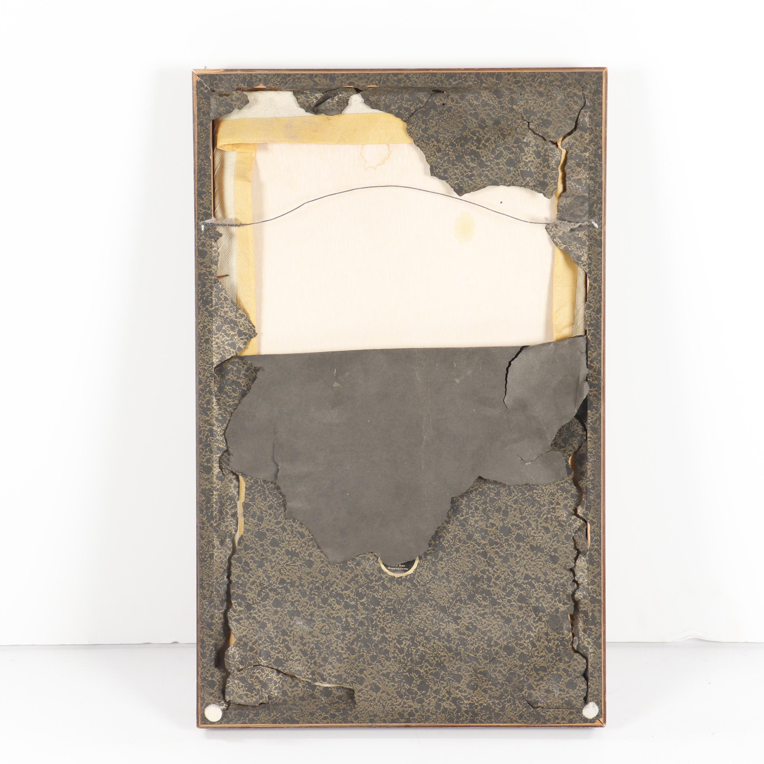 Embroidery of Female Nude Figure