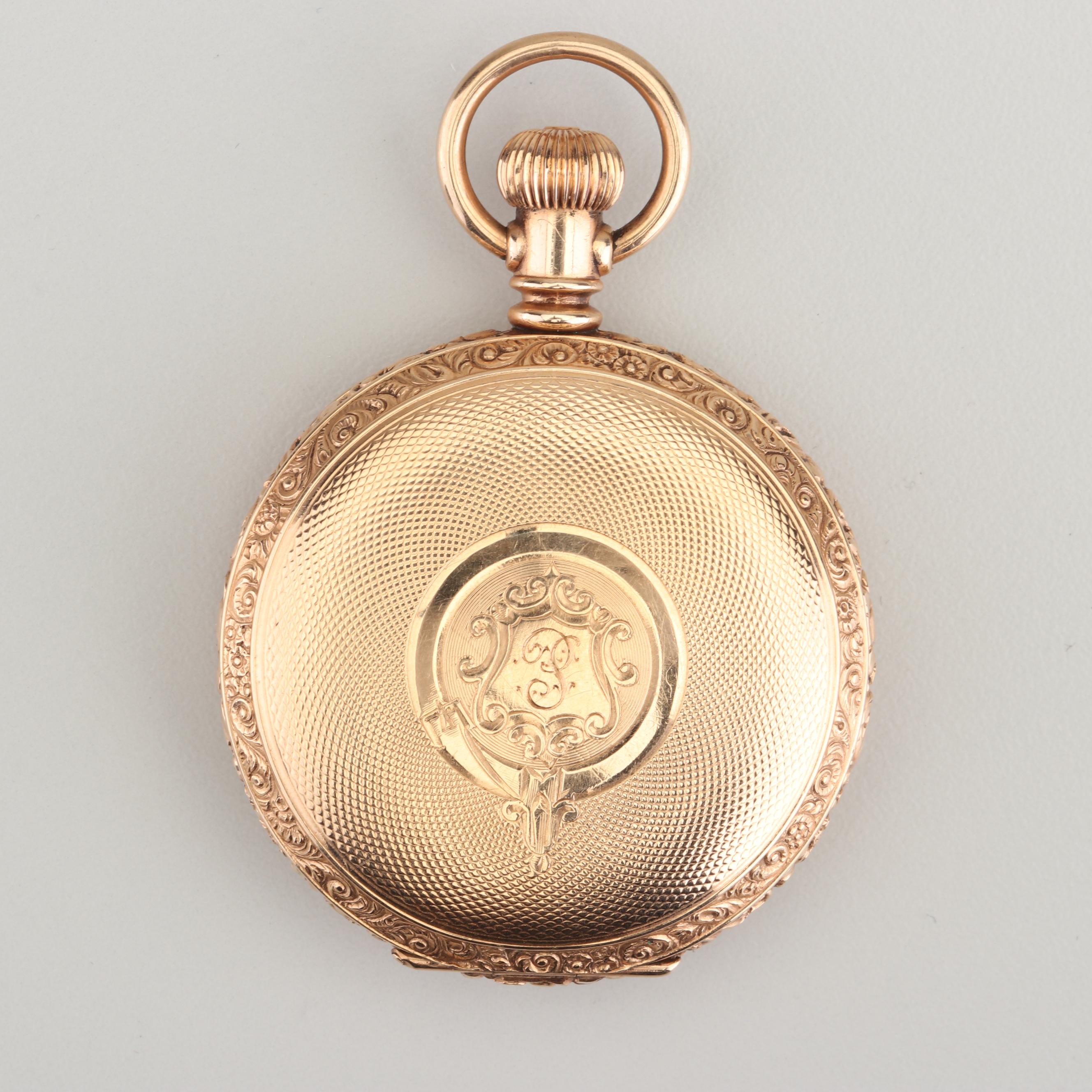 Samuel H. Kirby Crescent Watch Case Co. Gold Filled Pocket Watch