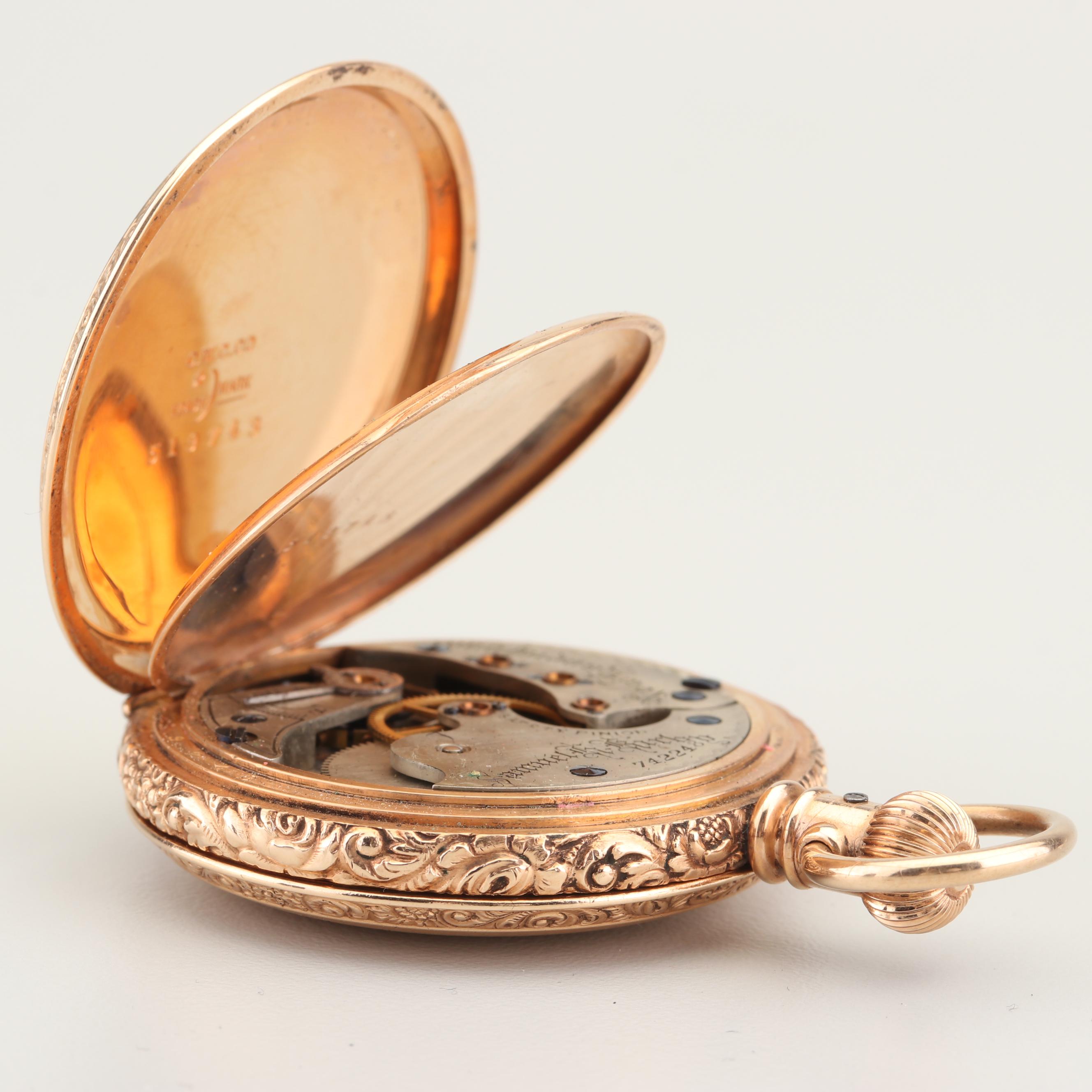 Samuel H. Kirby Crescent Watch Case Co. Gold Filled Pocket Watch